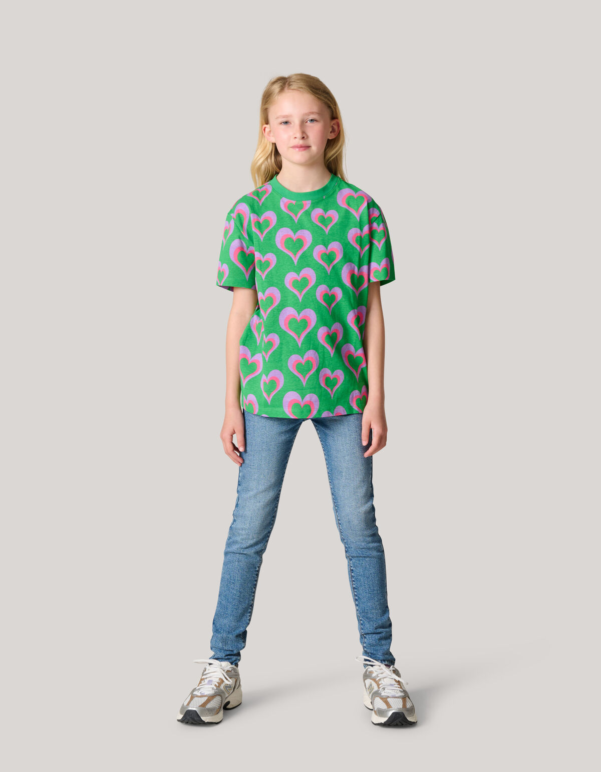 Bedrucktes T-shirt Grün SHOEBY GIRLS