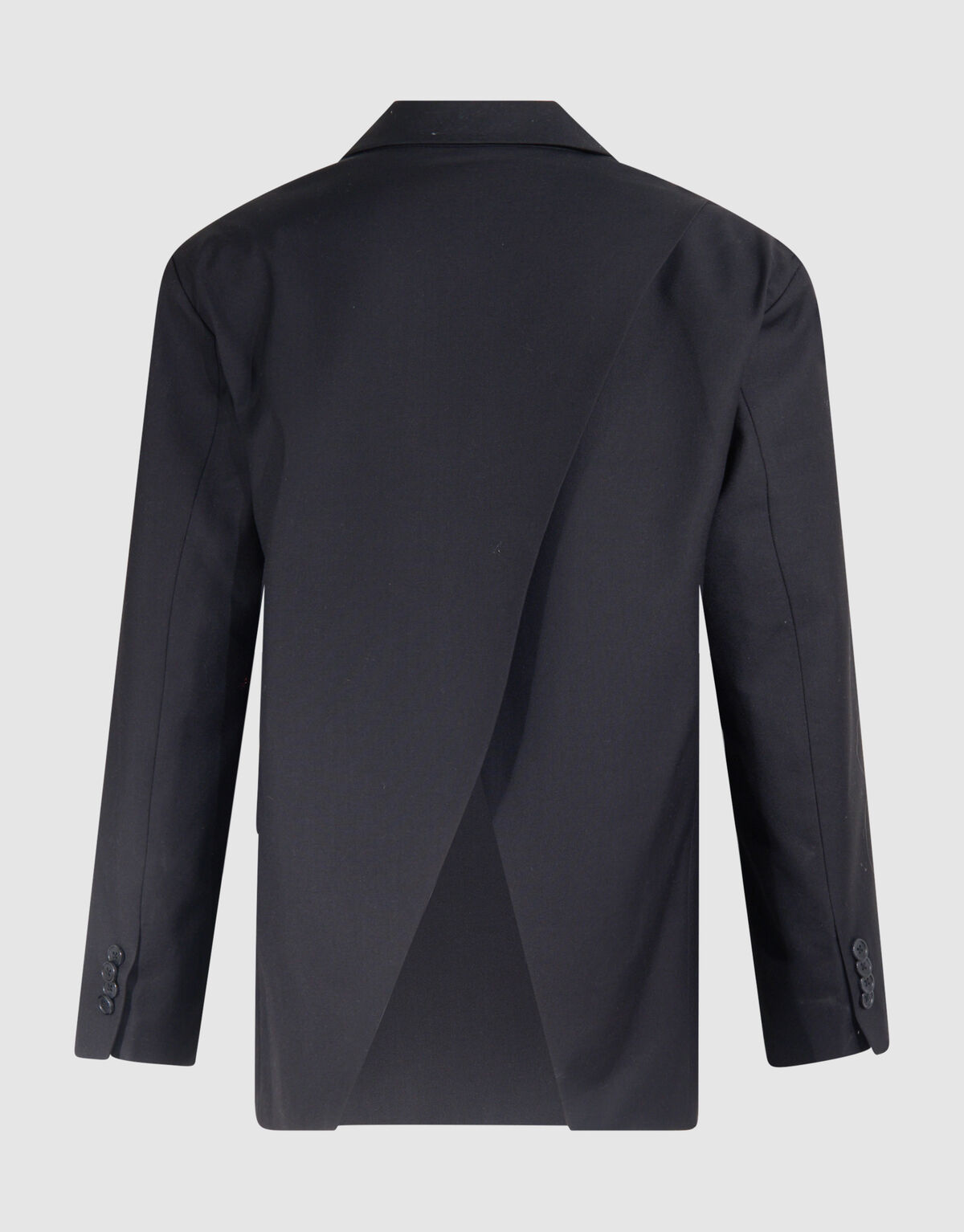 Übergroßer Blazer mit offenem Rücken Schwarz SHOEBY WOMEN