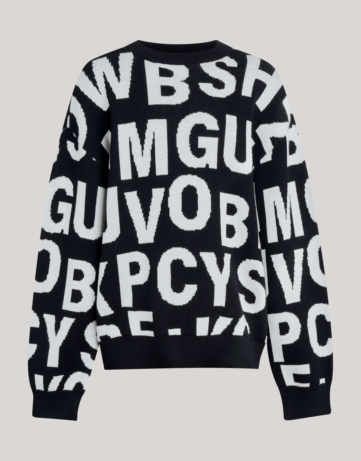 Typo Pullover Schwarz SHOEBY BOYS