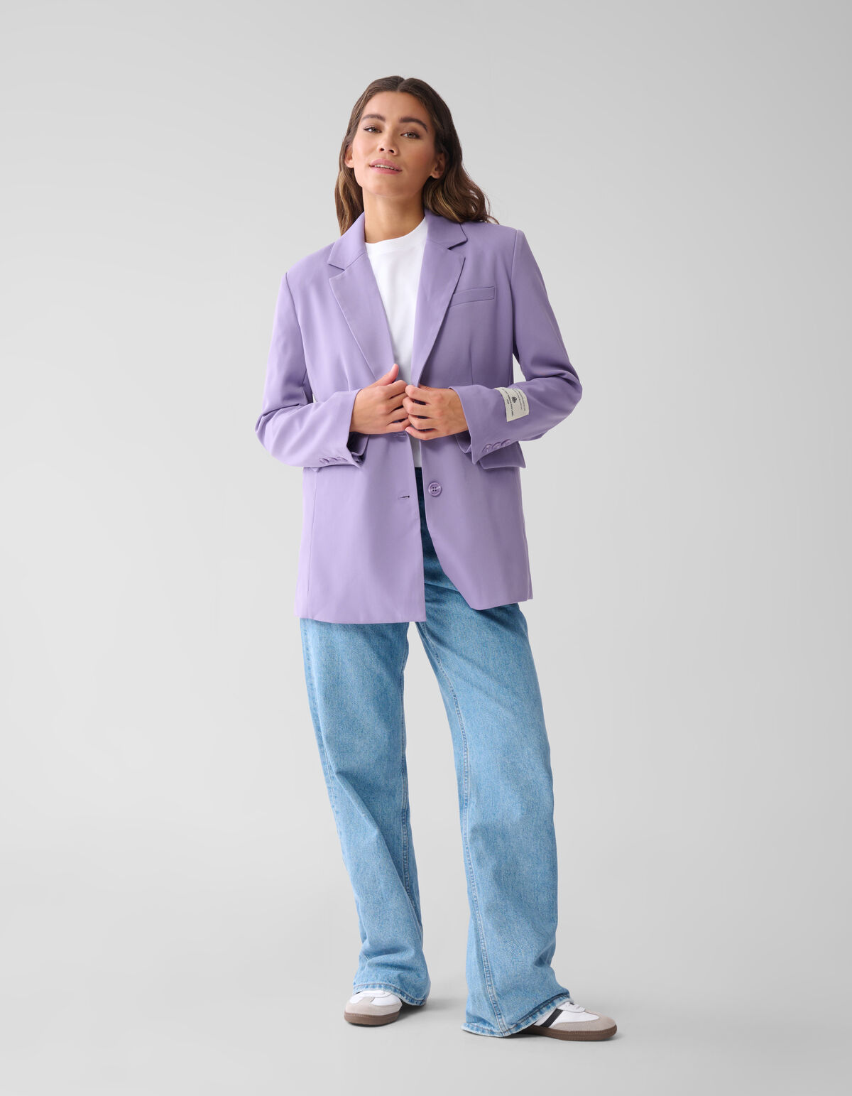 City Label Blazer Flieder SHOEBY WOMEN