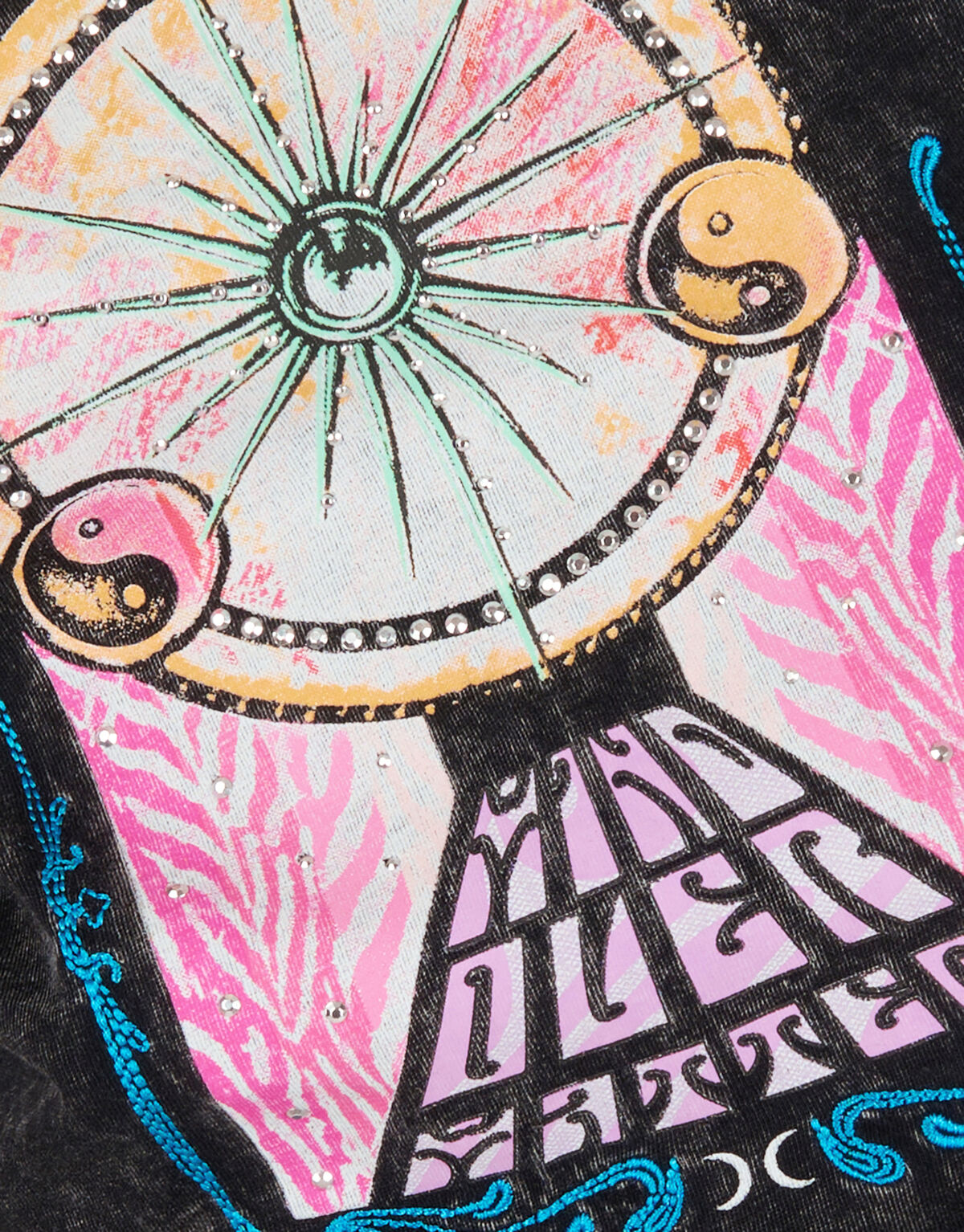Artwork T-shirt Dunkelgrau von Nicolette SHOEBY GIRLS