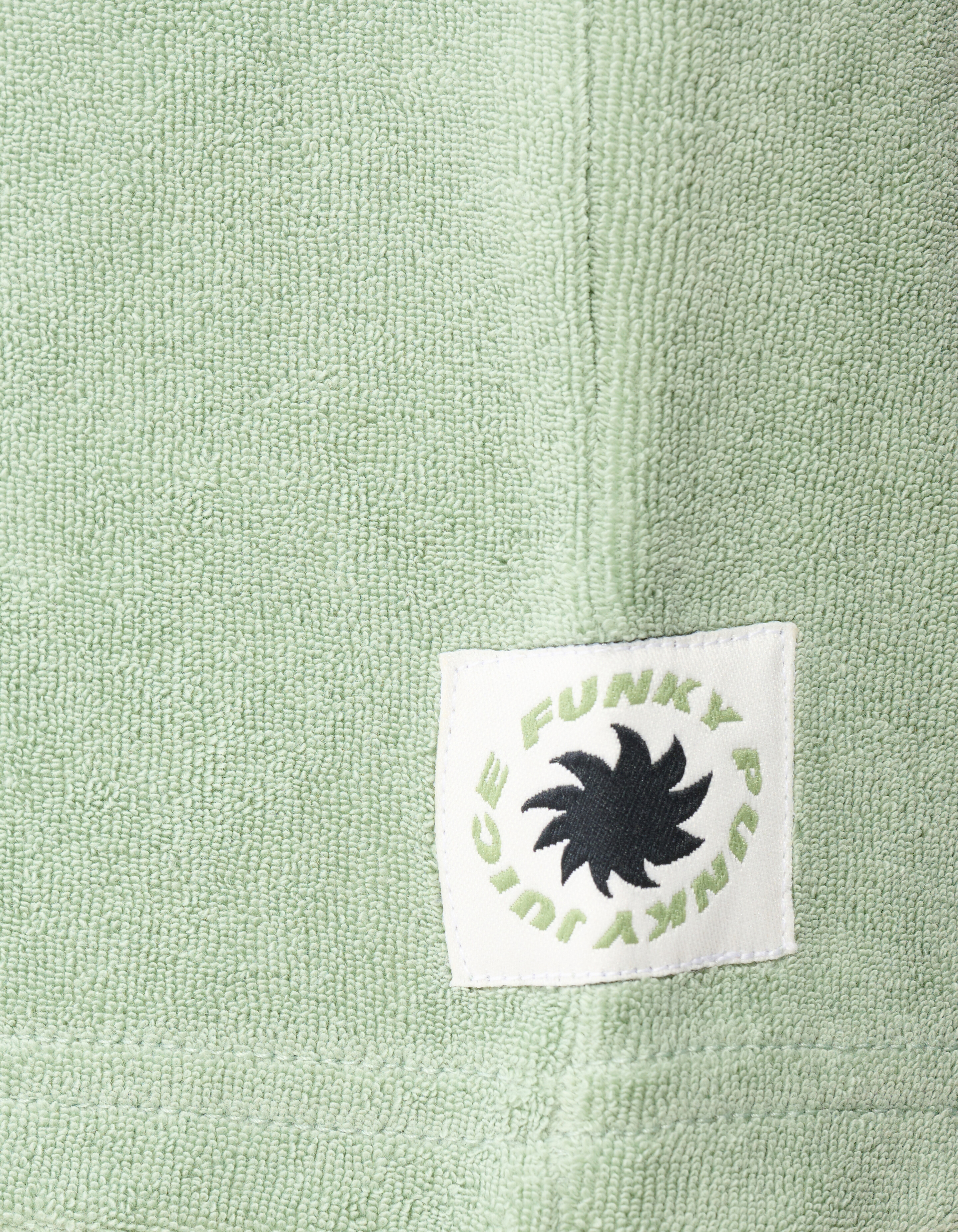 Frottier-Shorts Hellgr&uuml;n SHOEBY BOYS