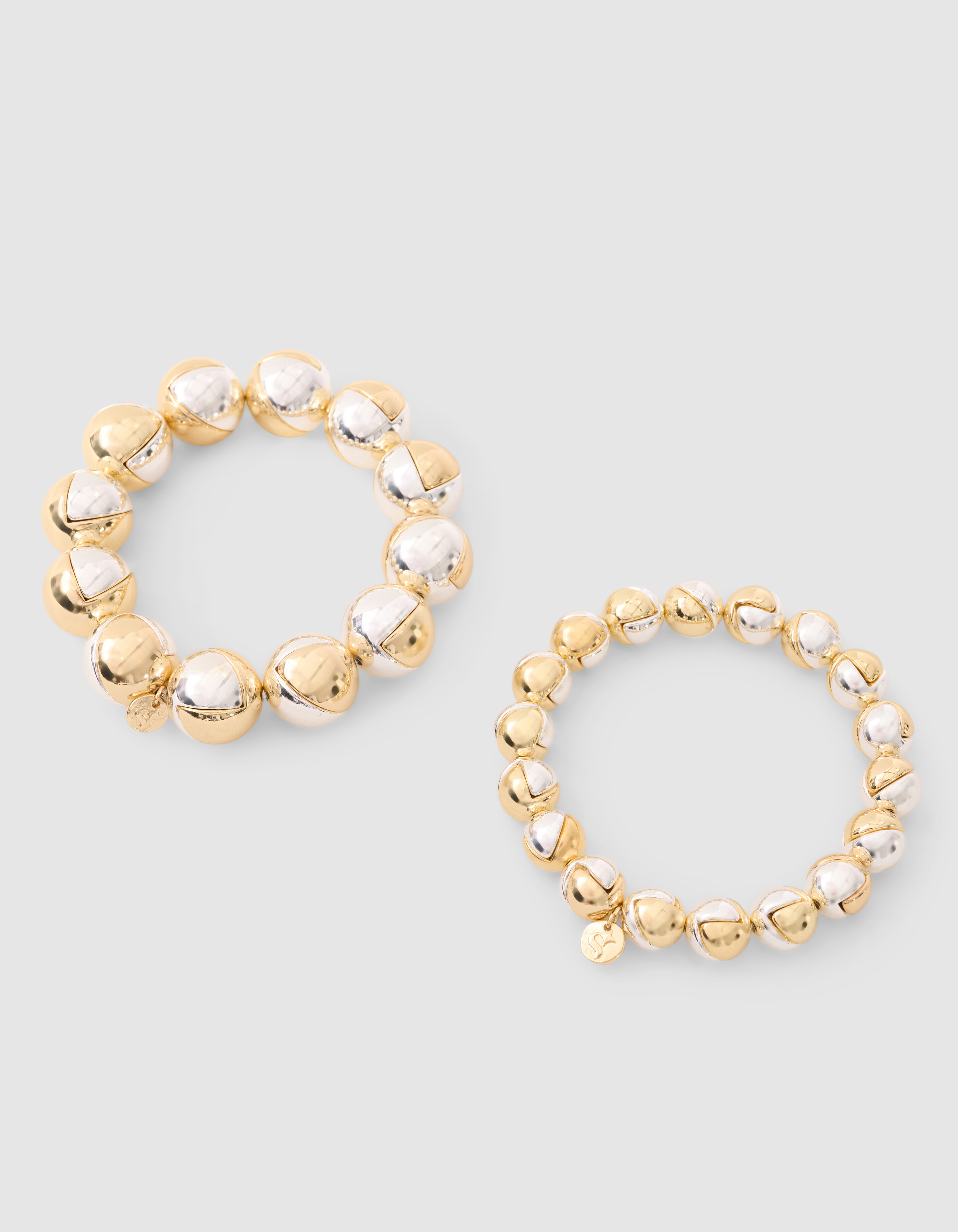 Gemischtes Armbandset Gold SHOEBY ACCESSOIRES