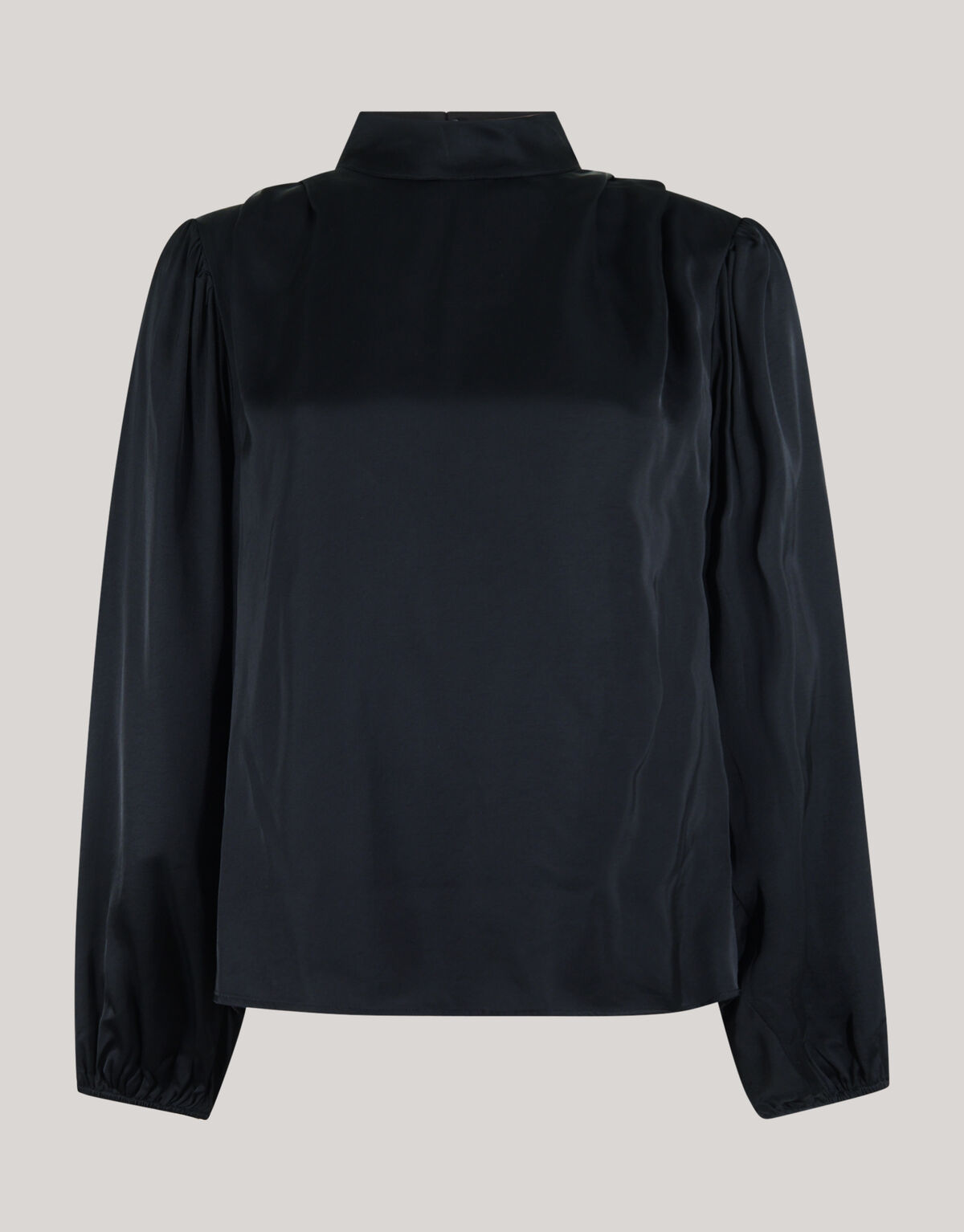Satinbluse Schwarz SHOEBY WOMEN