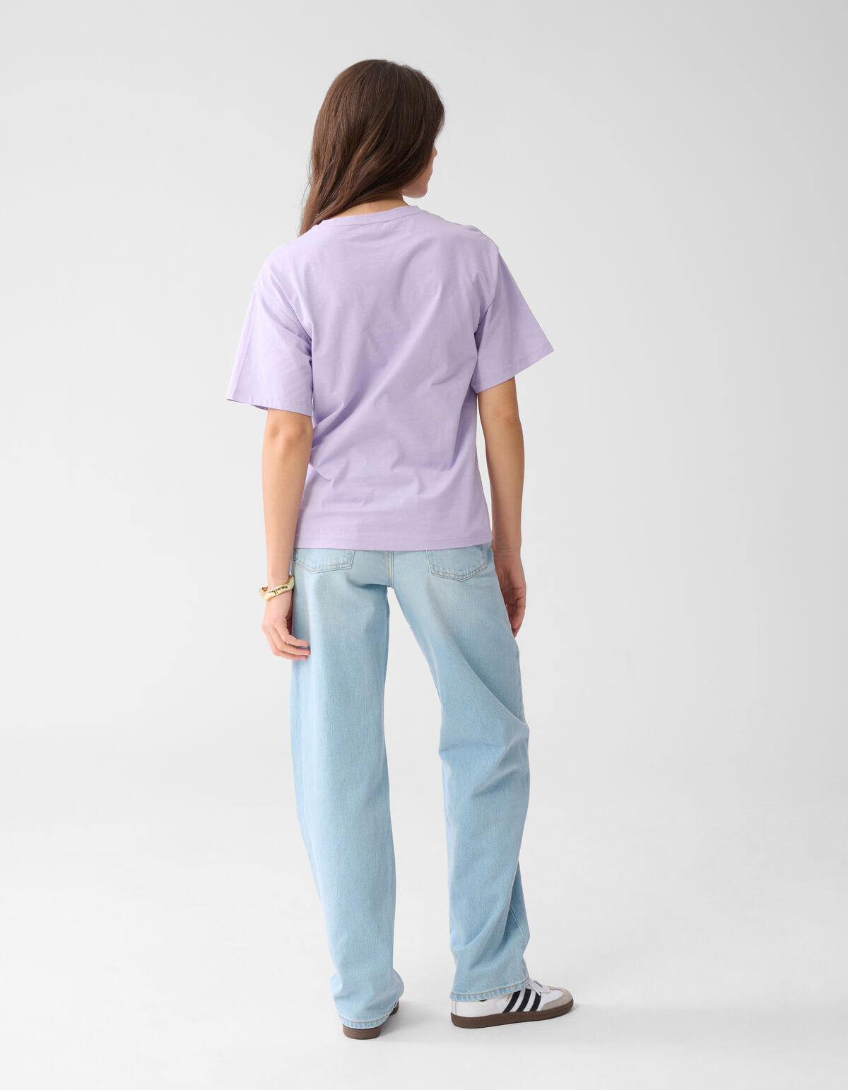 Artwork T-shirt Hellviolett SHOEBY WOMEN