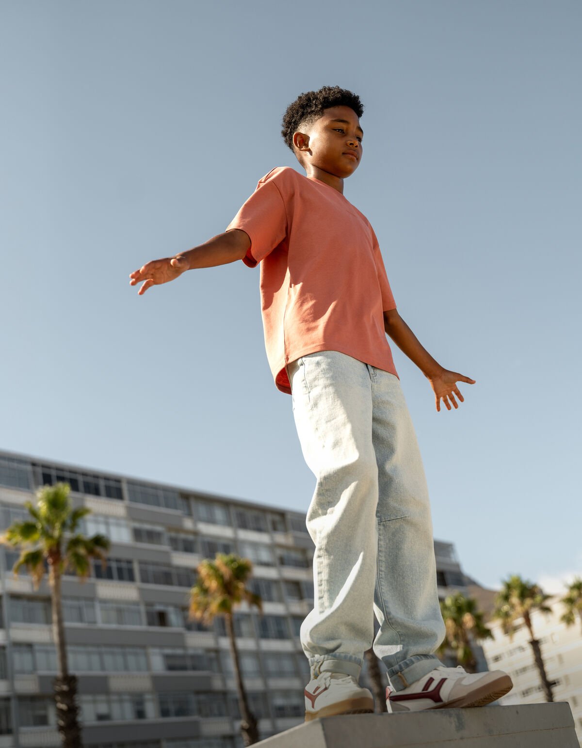 Ballon-Jeans Hellblau SHOEBY BOYS