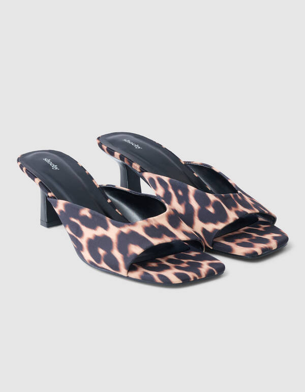 Leopard Hakken Bruin SHOEBY SHOES