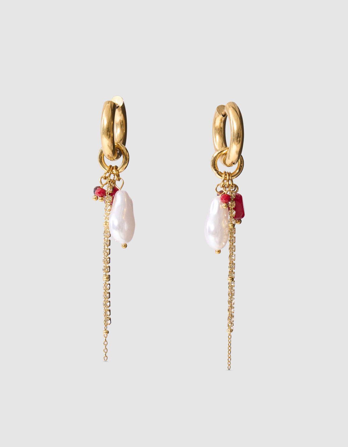 Parel Bedel Oorbellen Goud SHOEBY ACCESSOIRES