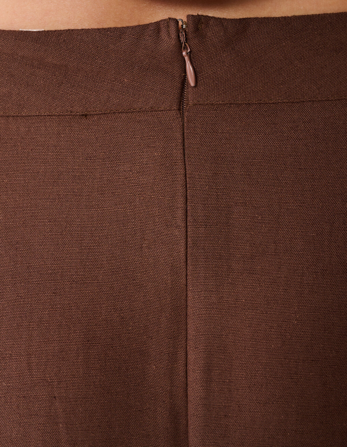 Bestickter Maxi-Rock Braun SHOEBY WOMEN