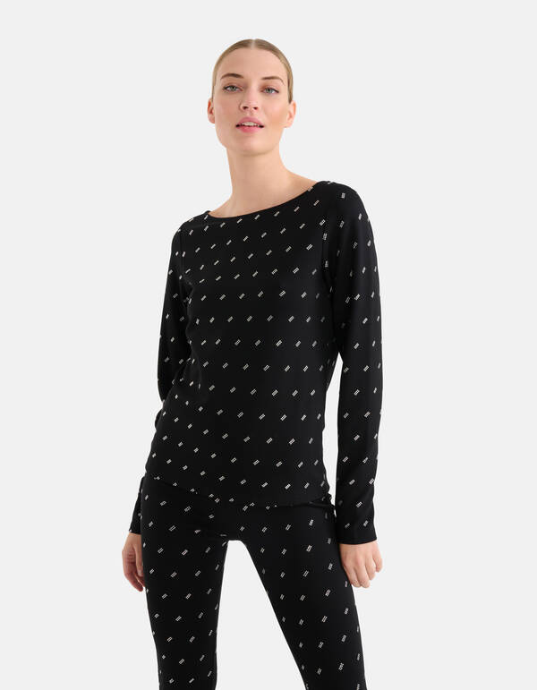 Strass-Top Schwarz von Mieke SHOEBY WOMEN