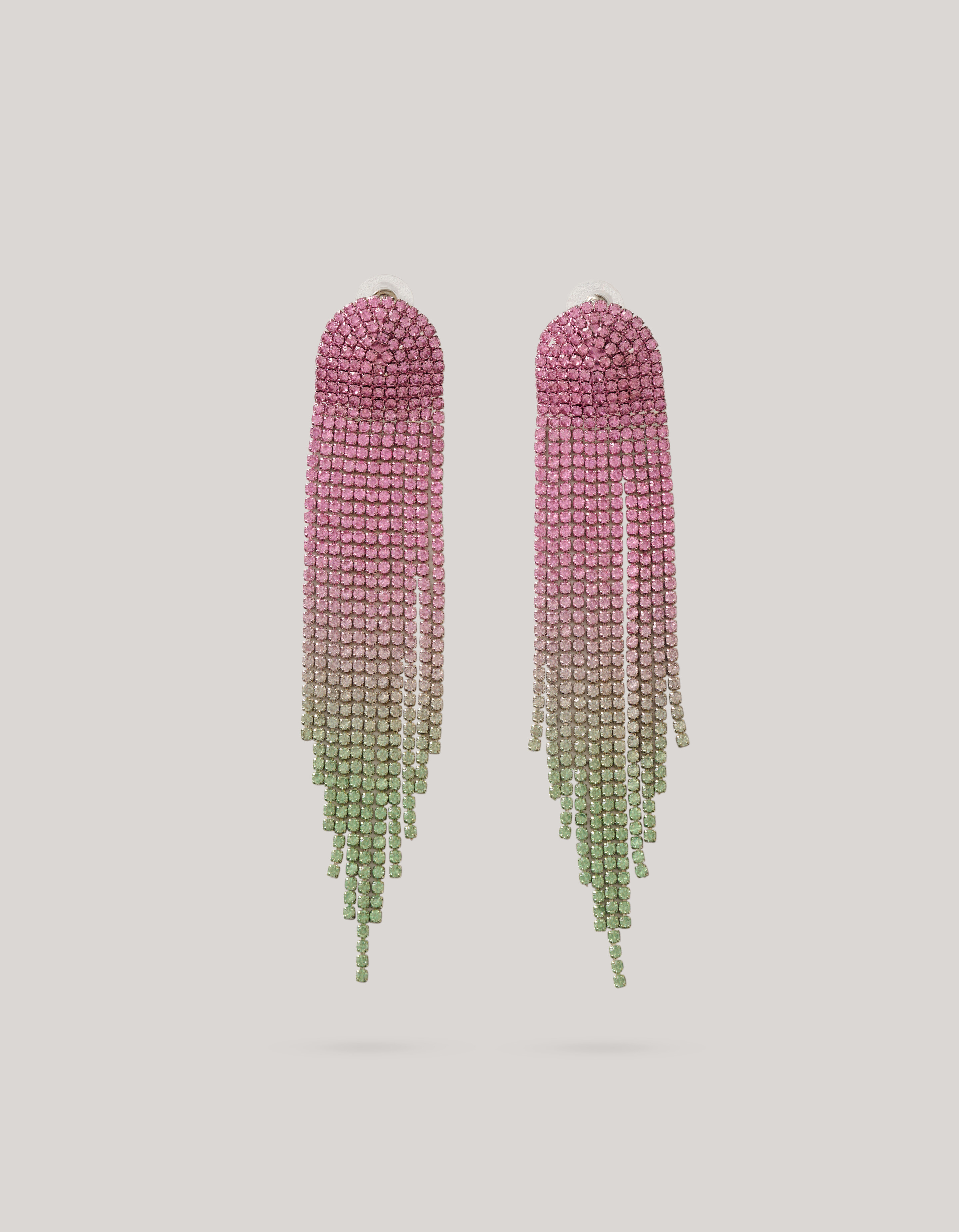 Balayage Strass-Ohrringe Rosa SHOEBY ACCESSOIRES
