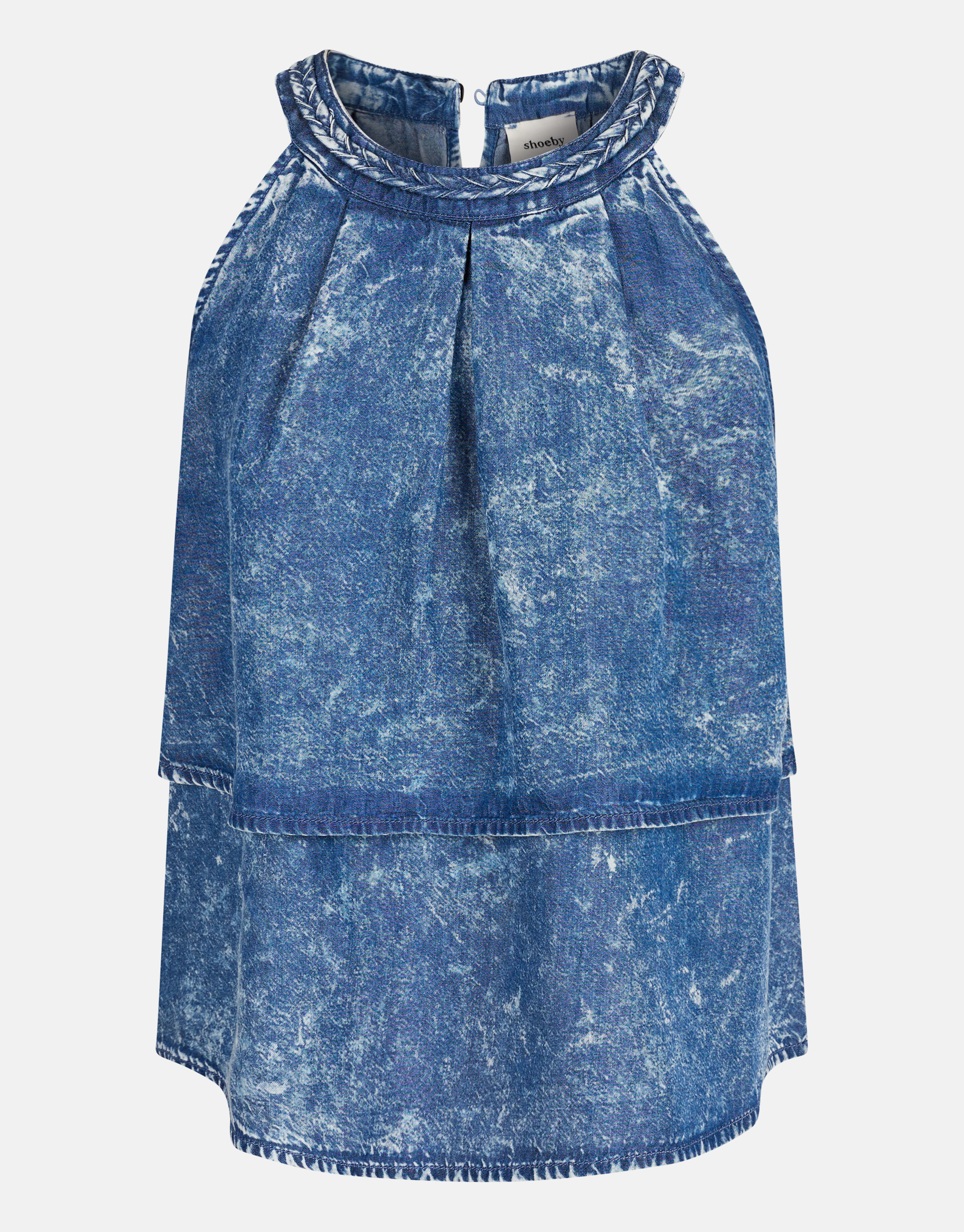 Geflochtenes Oberteil Hellblau SHOEBY GIRLS
