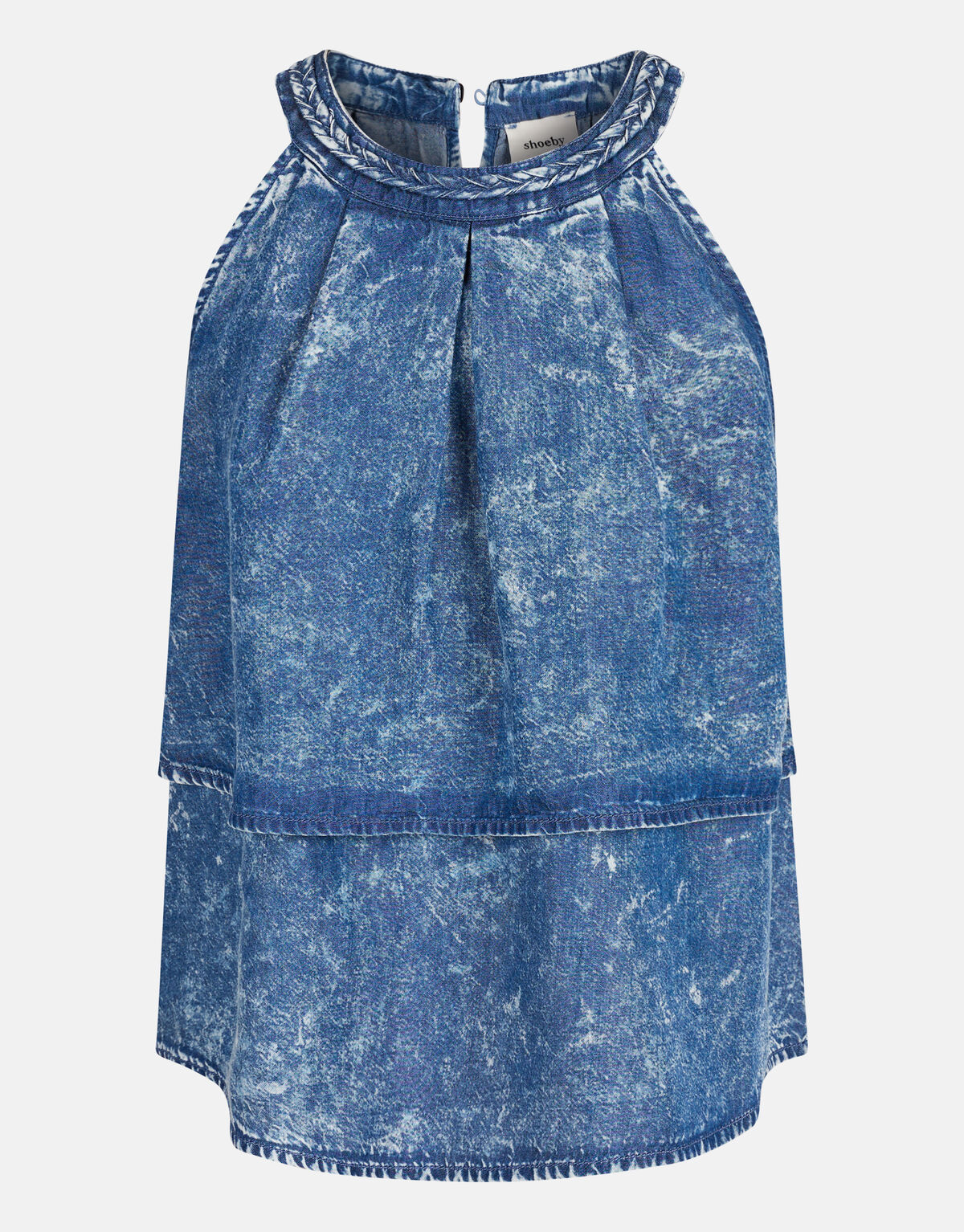 Geflochtenes Oberteil Hellblau SHOEBY GIRLS