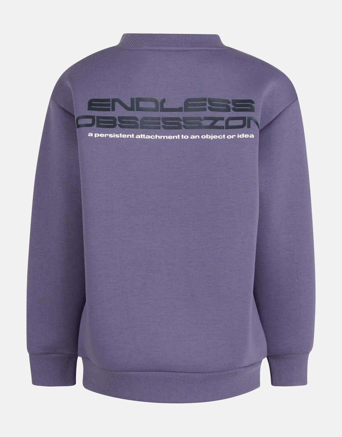 Sweatshirt mit Textdruck Dunkelviolett SHOEBY BOYS