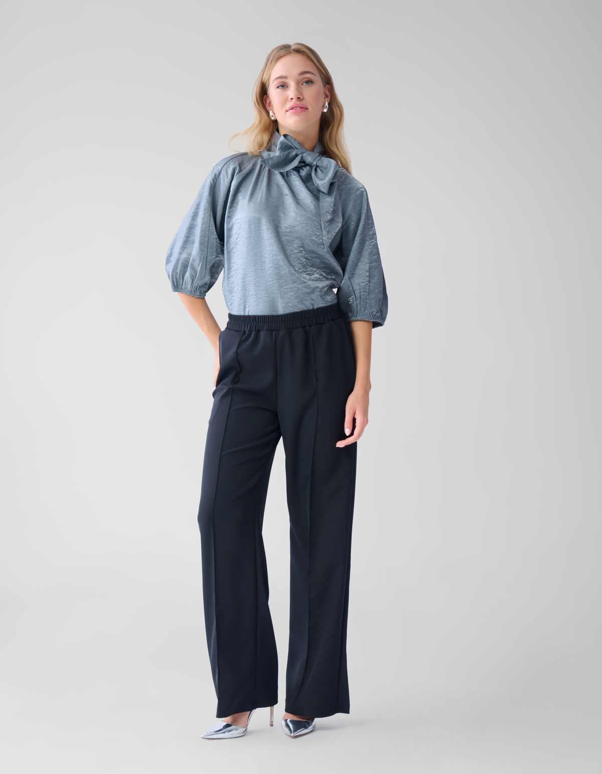 Shine Bluse Dunkelgrau SHOEBY WOMEN