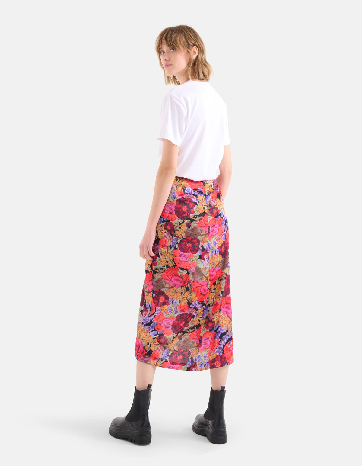 Vintage-Rock mit Blumenmuster SHOEBY WOMEN