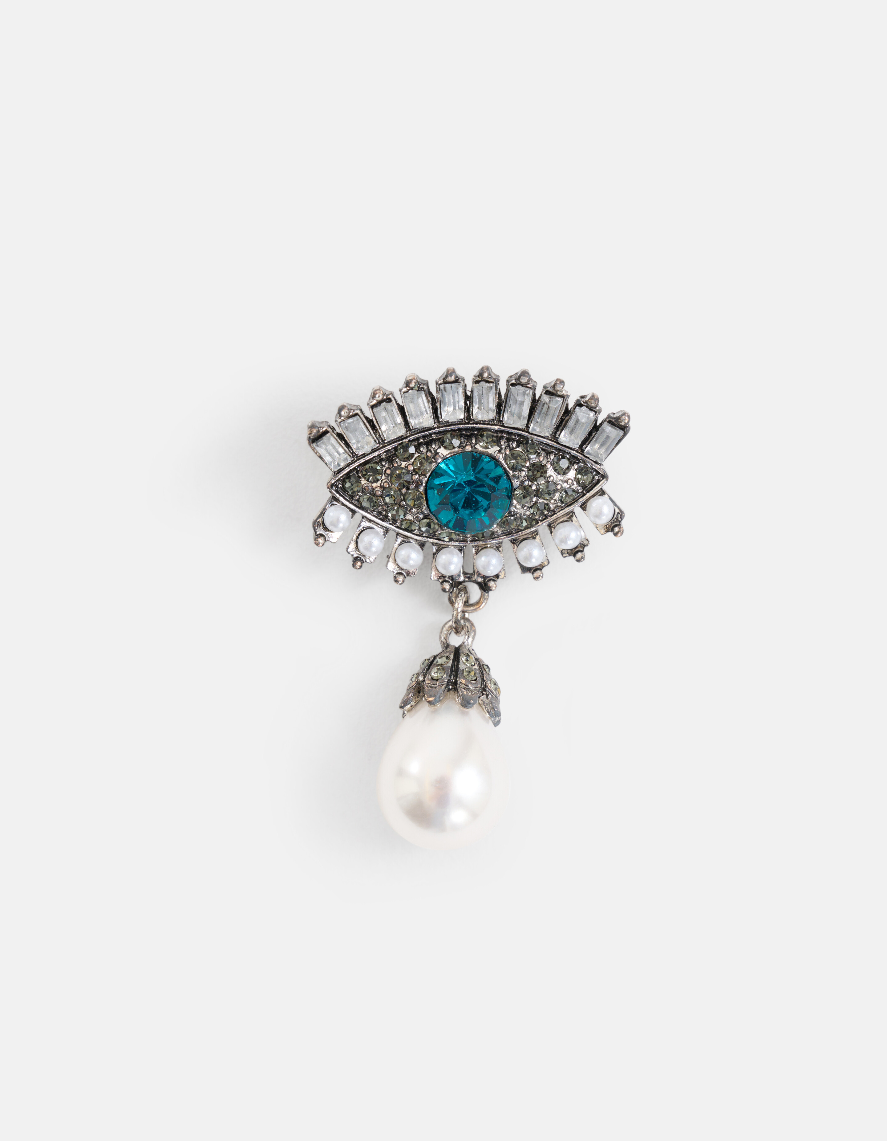 Parel Broche Zilver SHOEBY ACCESSOIRES