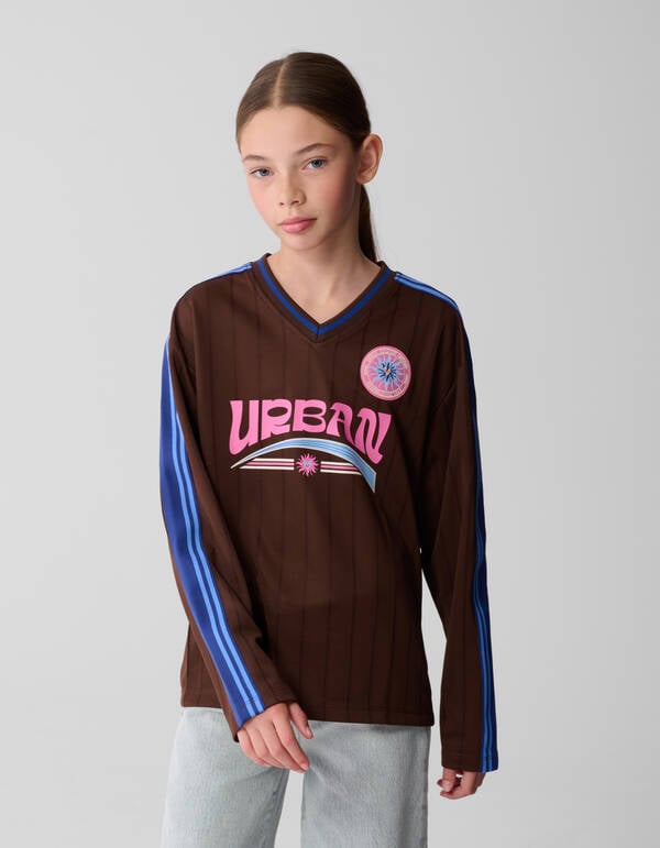 Baseball Langarmshirt Bruin SHOEBY GIRLS