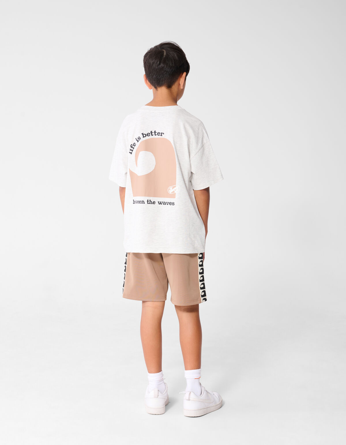 Welle Kurz Taupe SHOEBY BOYS