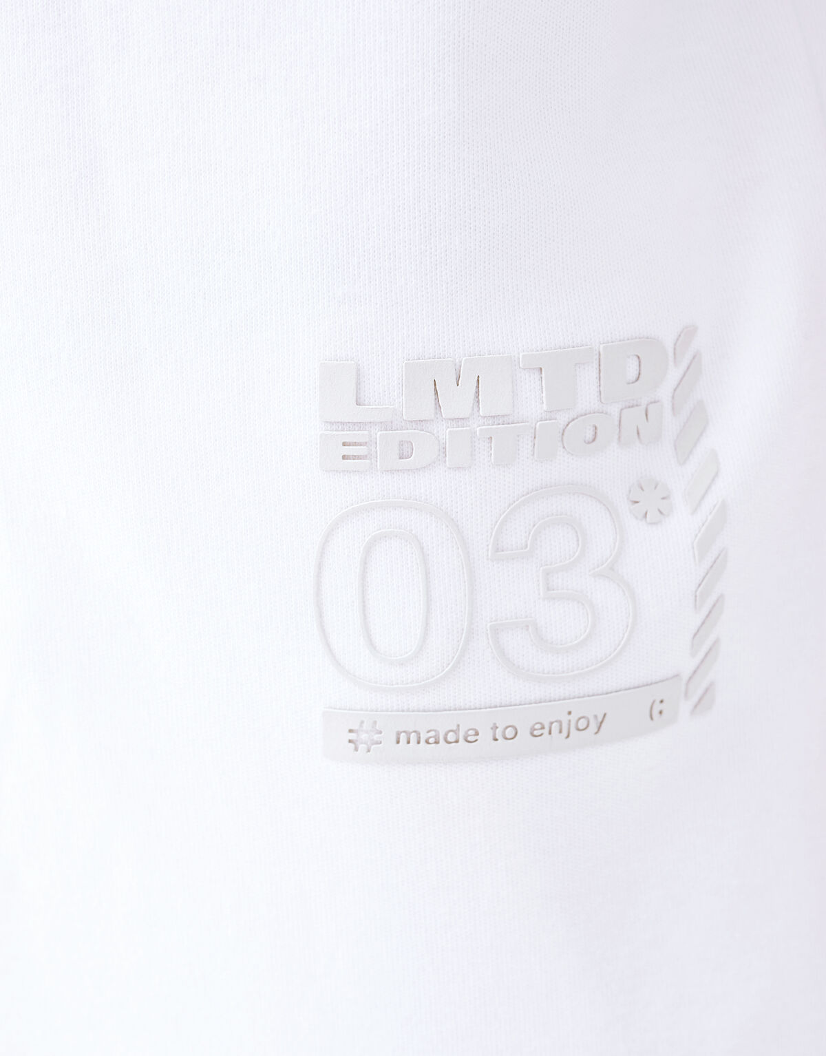 Schweres Basic-T-Shirt Weiß SHOEBY BOYS