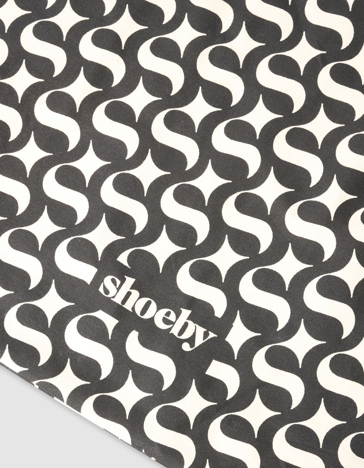 Shoeby Logo Shopper Schwarz Gro&szlig; SHOEBY ACCESSOIRES