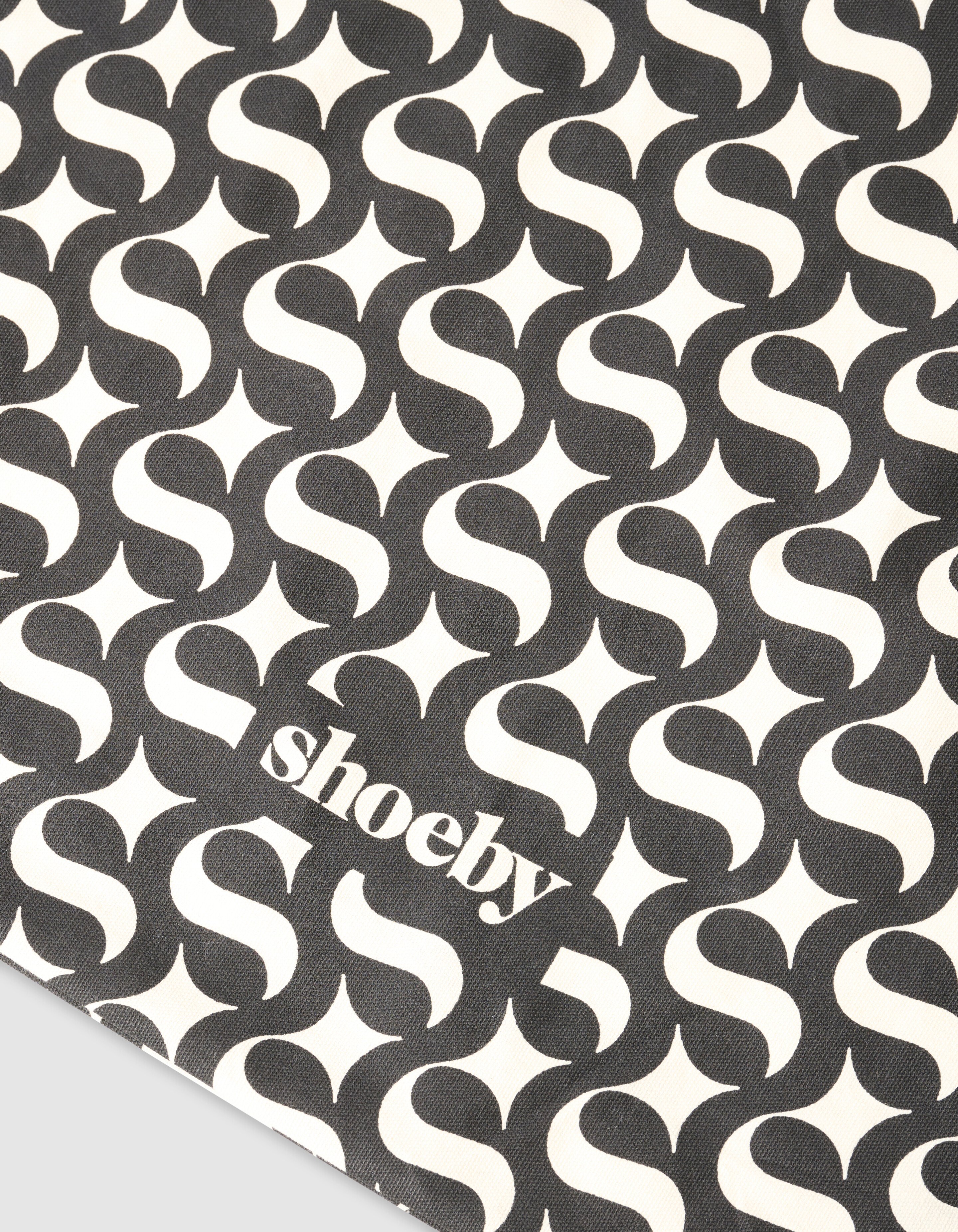 Shoeby Logo Shopper Schwarz Gro&szlig; SHOEBY ACCESSOIRES