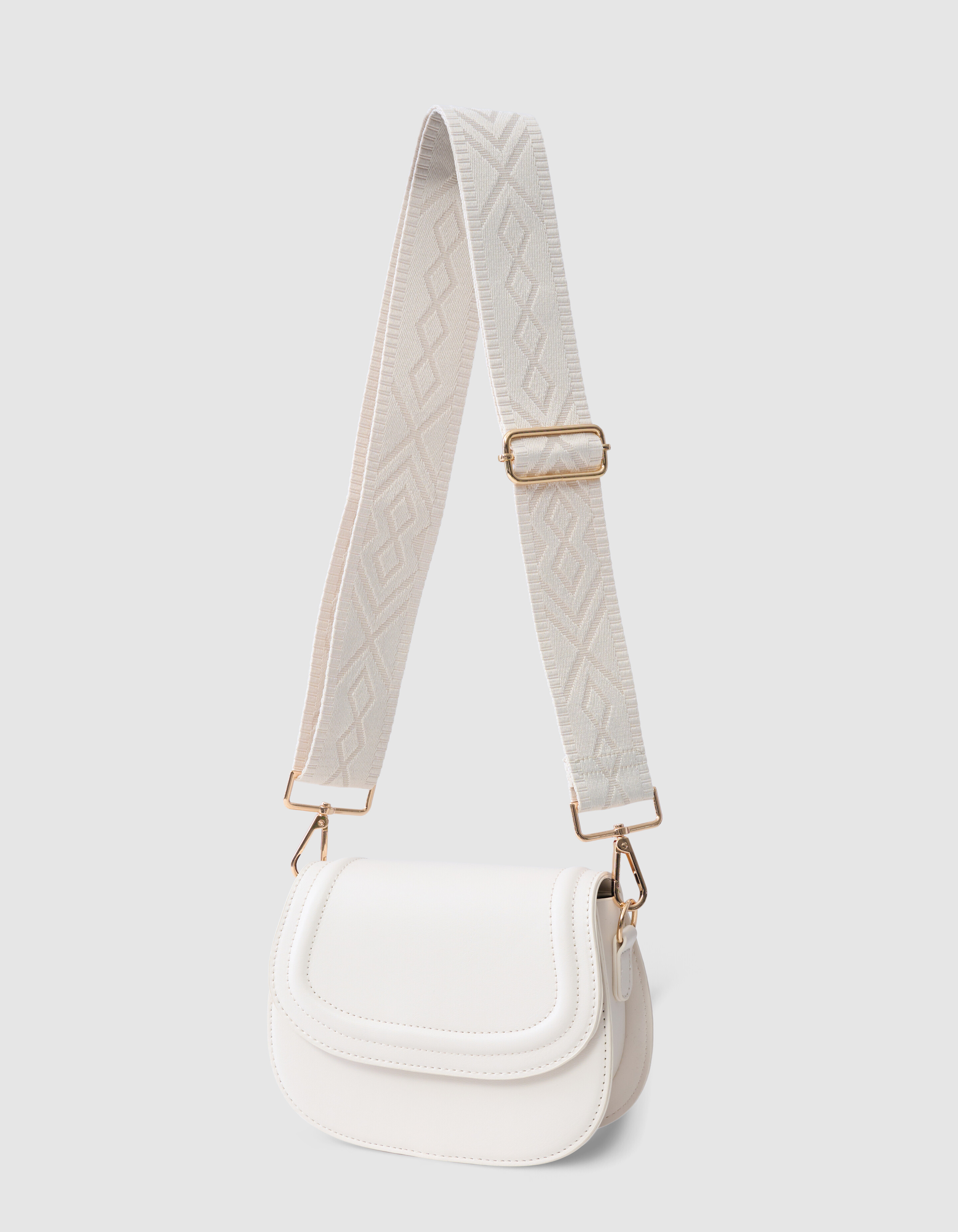 Struktur Riemen Off Weiß SHOEBY ACCESSOIRES