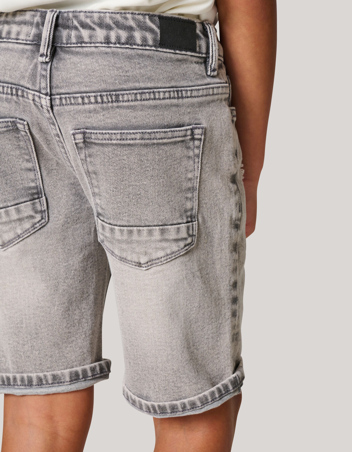Denim-Shorts hellgrau SHOEBY BOYS
