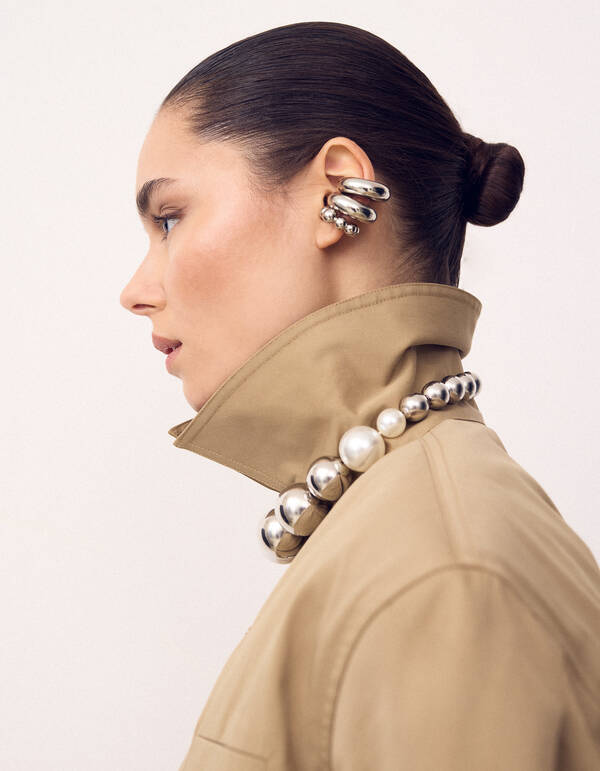 Cargo Trench Jack Hellbraun SHOEBY WOMEN