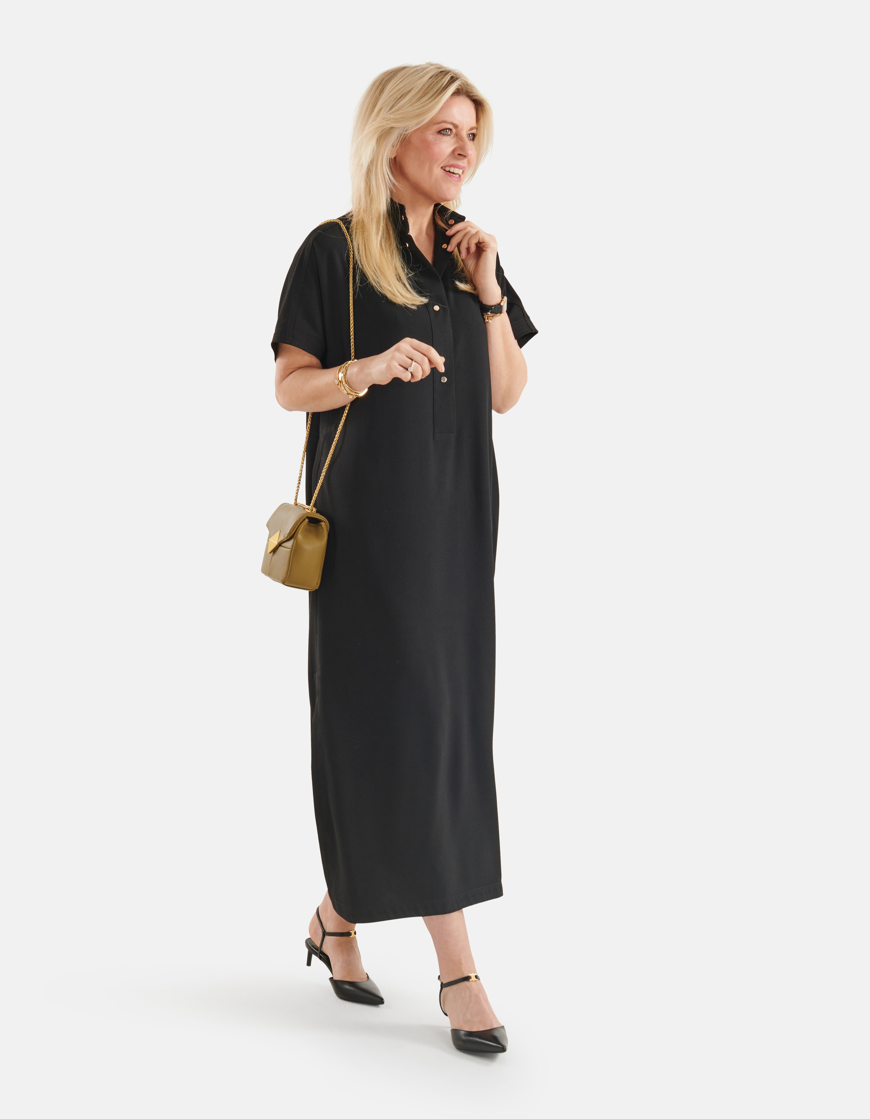 Kaftankleid Schwarz von Lonneke SHOEBY WOMEN