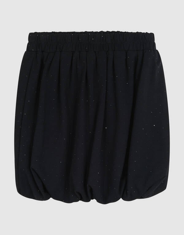 Strass Balloon Minirock Schwarz SHOEBY GIRLS