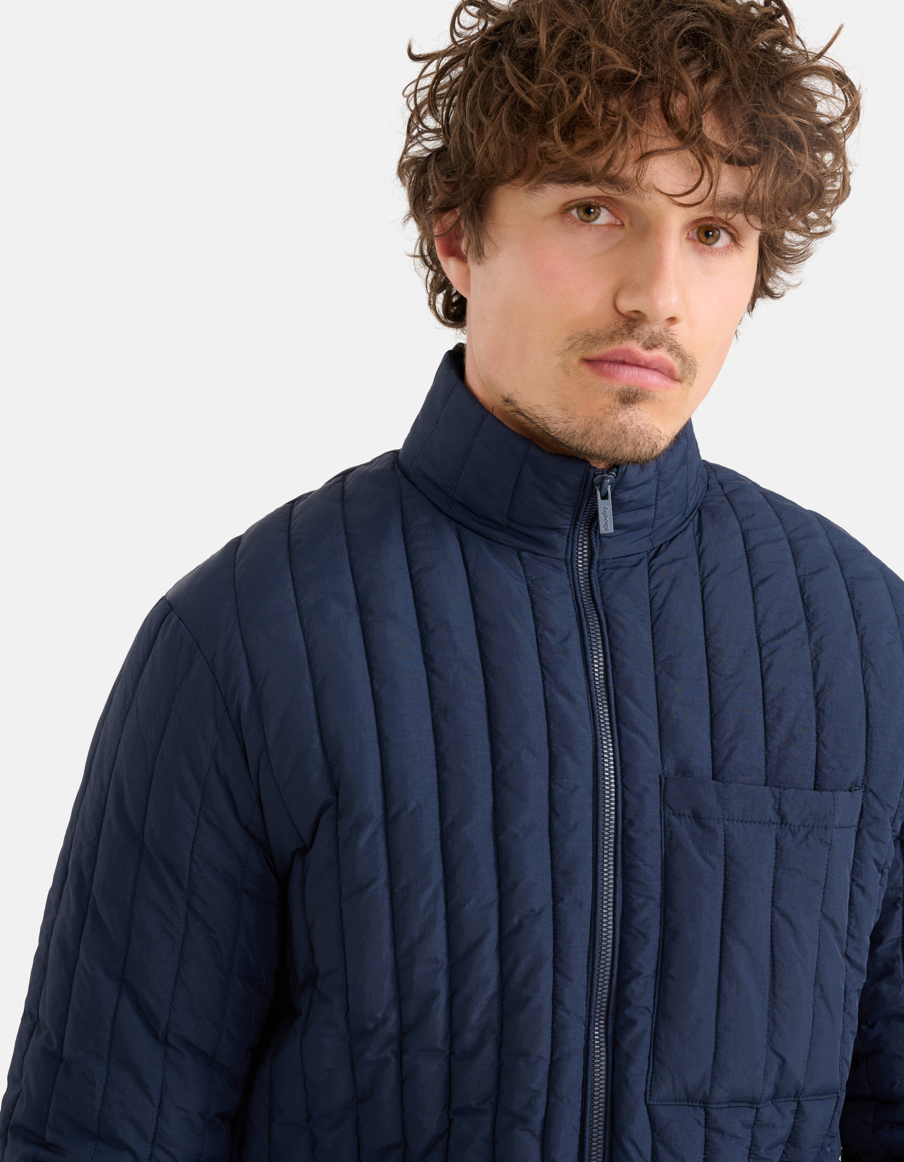 Steppjacke Dunkelblau SHOEBY MEN