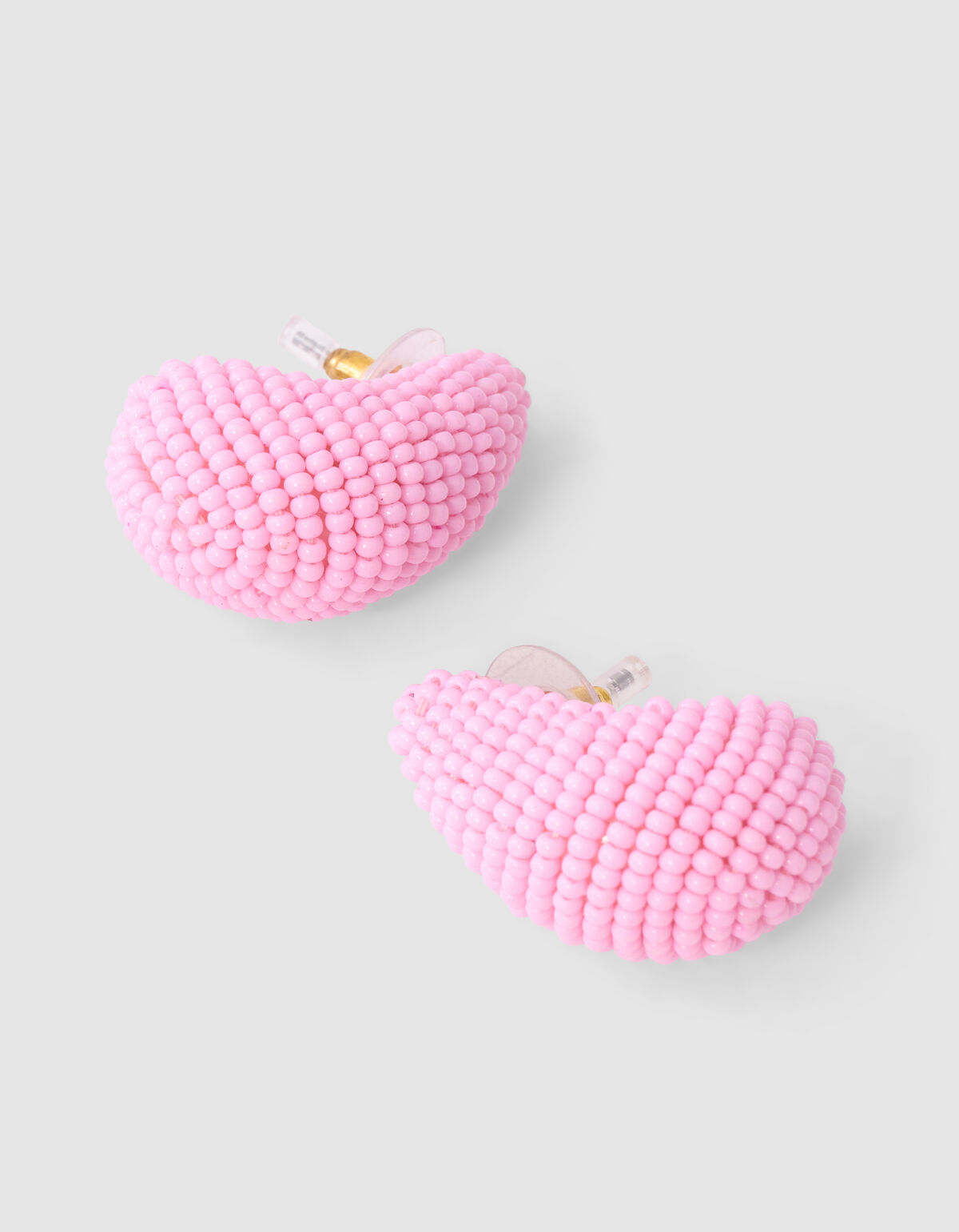 Beaded Drop Oorbellen Roze SHOEBY ACCESSOIRES