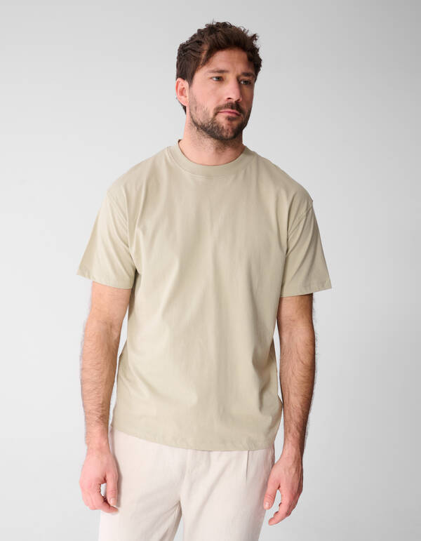 Fancy Artwork T-Shirt Hellgr&uuml;n SHOEBY MEN