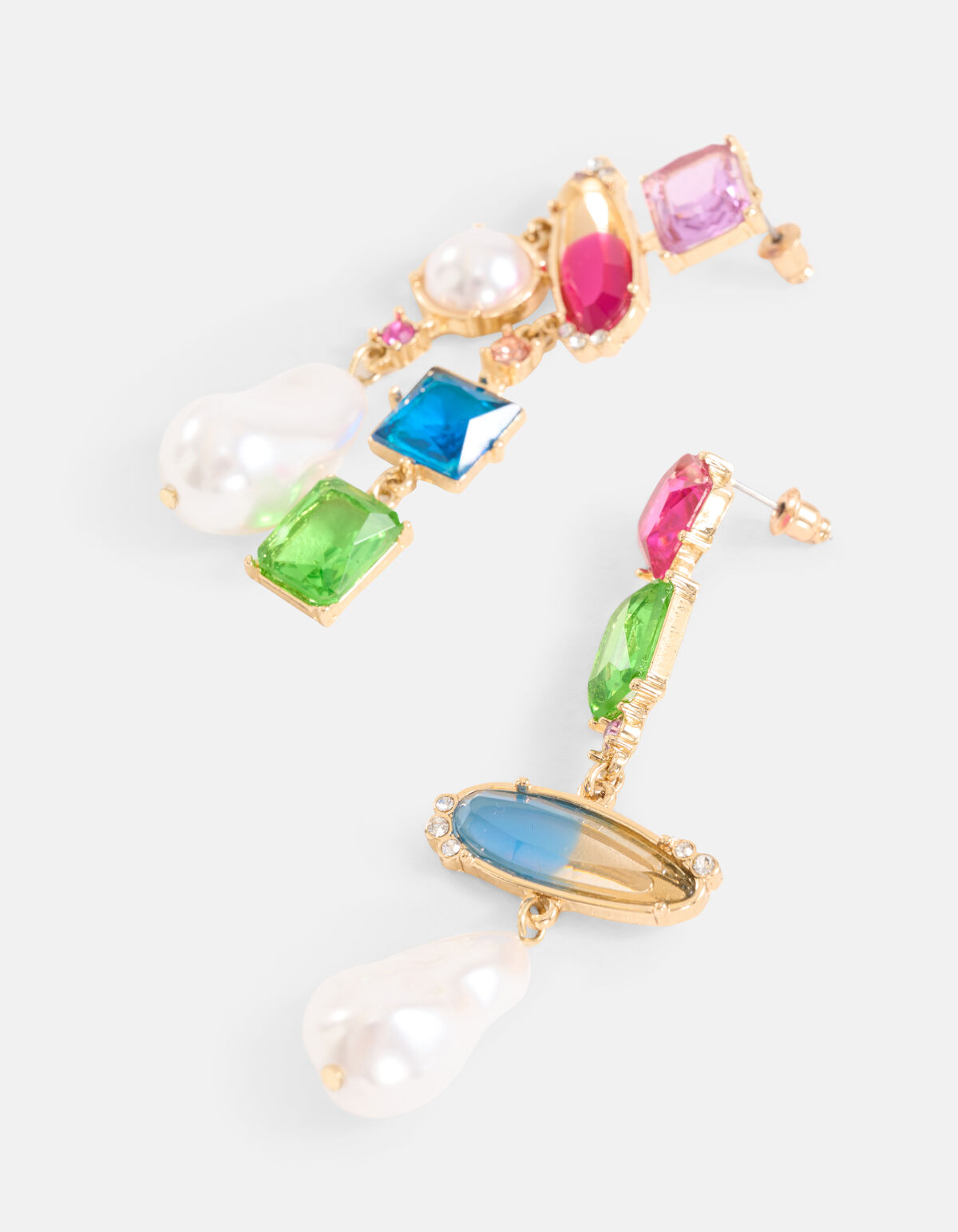 Verschiedene Ohrringe Lila SHOEBY ACCESSOIRES