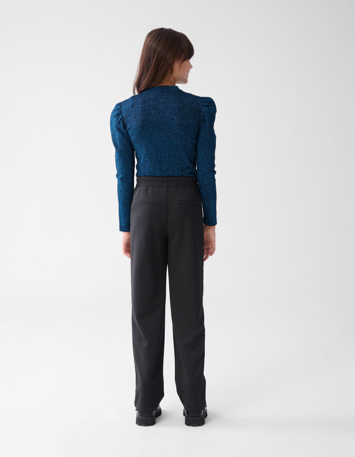 Glitzerpulli Dunkelblau SHOEBY GIRLS