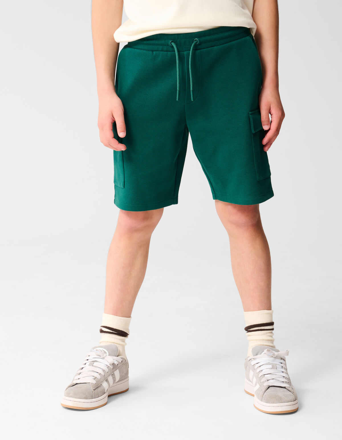 Cargo-Shorts dunkelgr&uuml;n SHOEBY BOYS