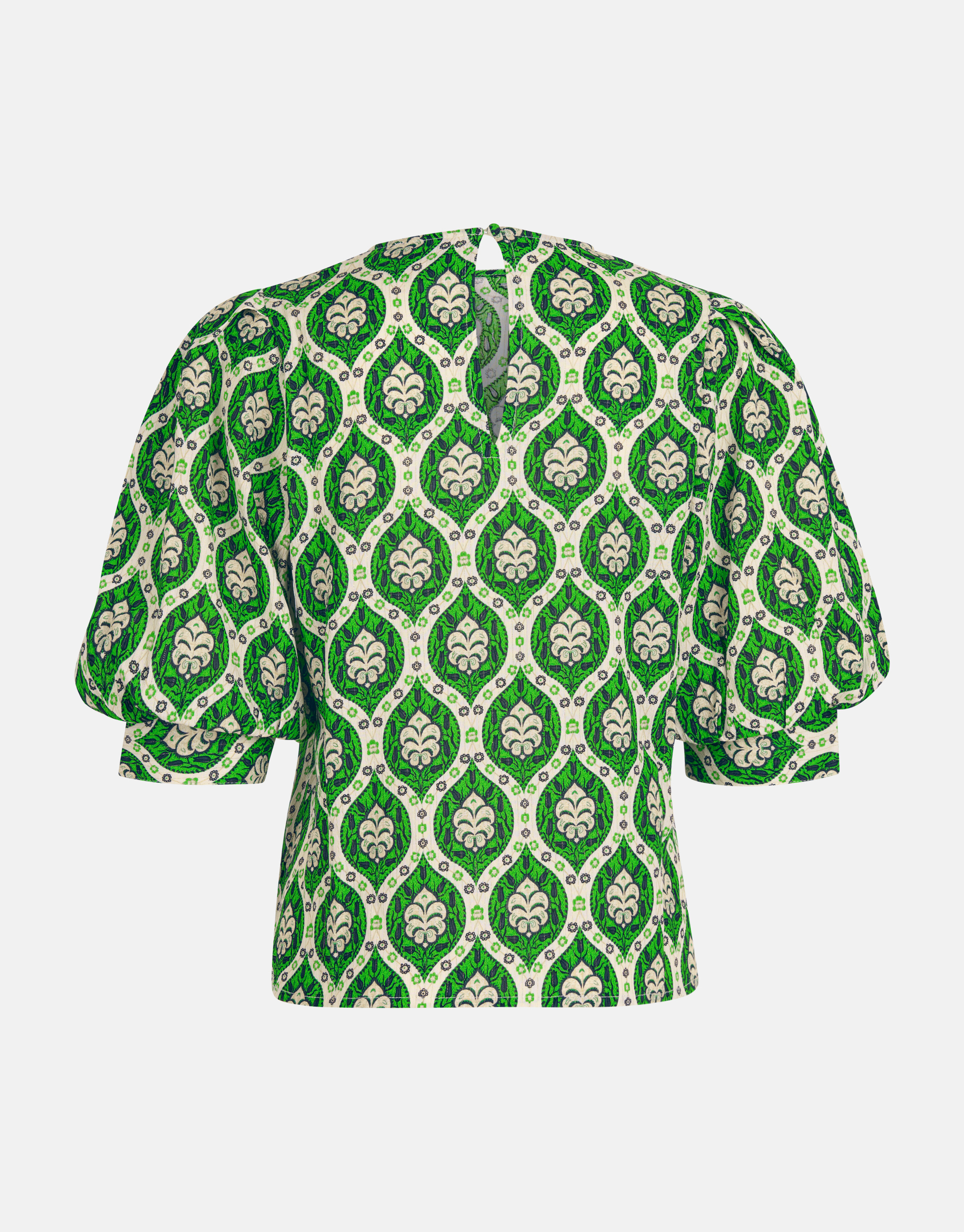 Grafik Lurex Top Grün SHOEBY WOMEN