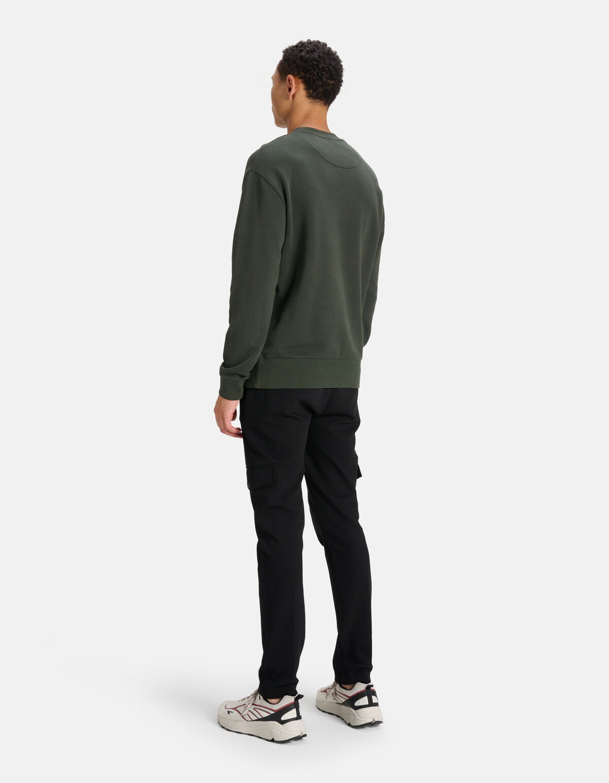 Print Pullover Dunkelgrün SHOEBY MEN