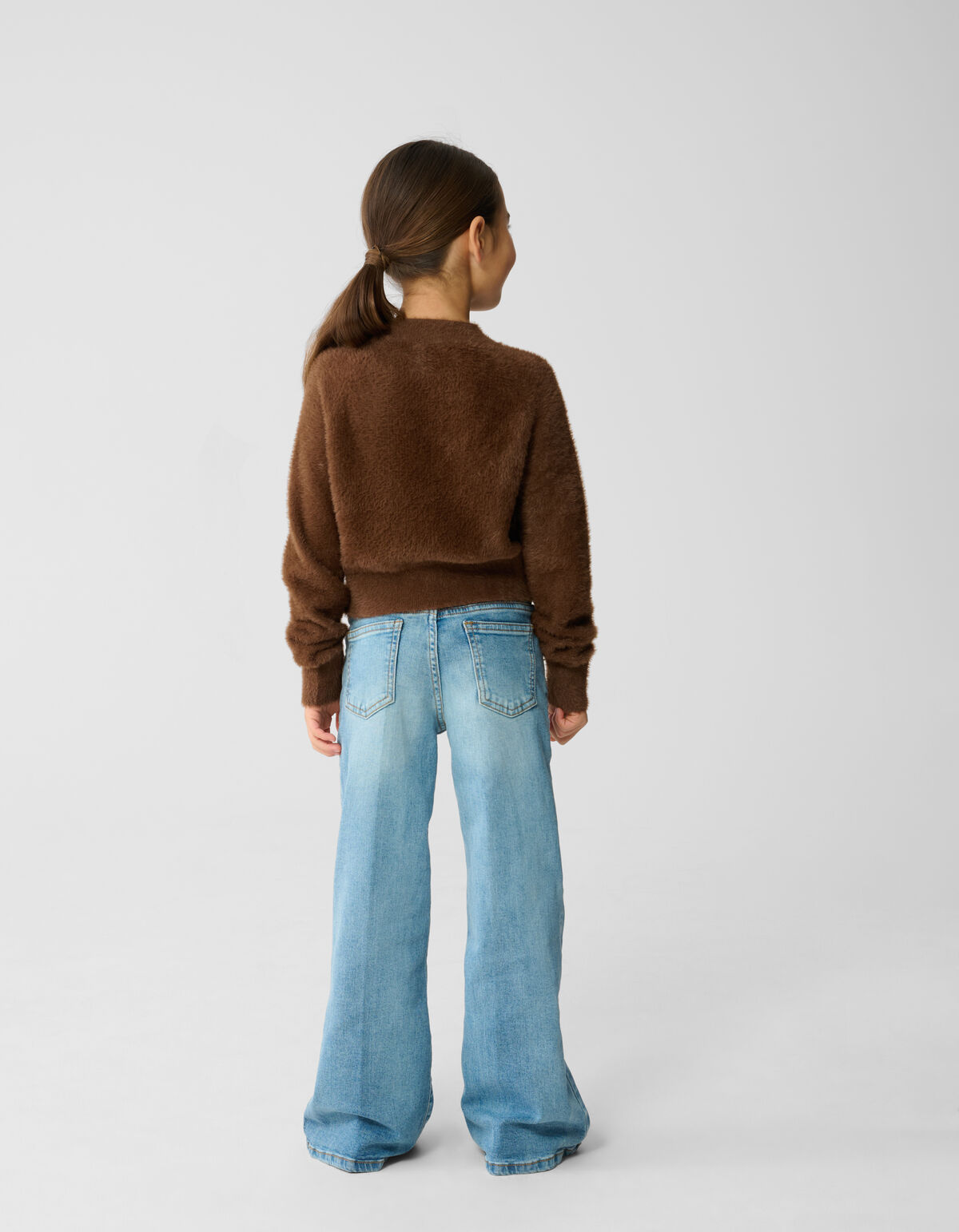 Flared Fit Jeans Blau SHOEBY GIRLS