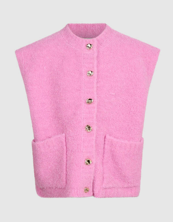 Teddy Strickweste Rosa SHOEBY GIRLS