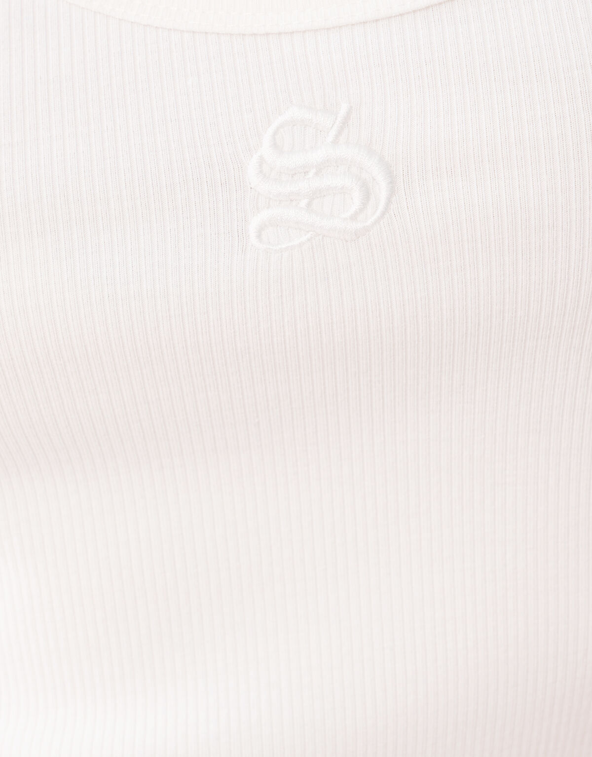 Shoeby Logo Tanktop Weiß SHOEBY WOMEN