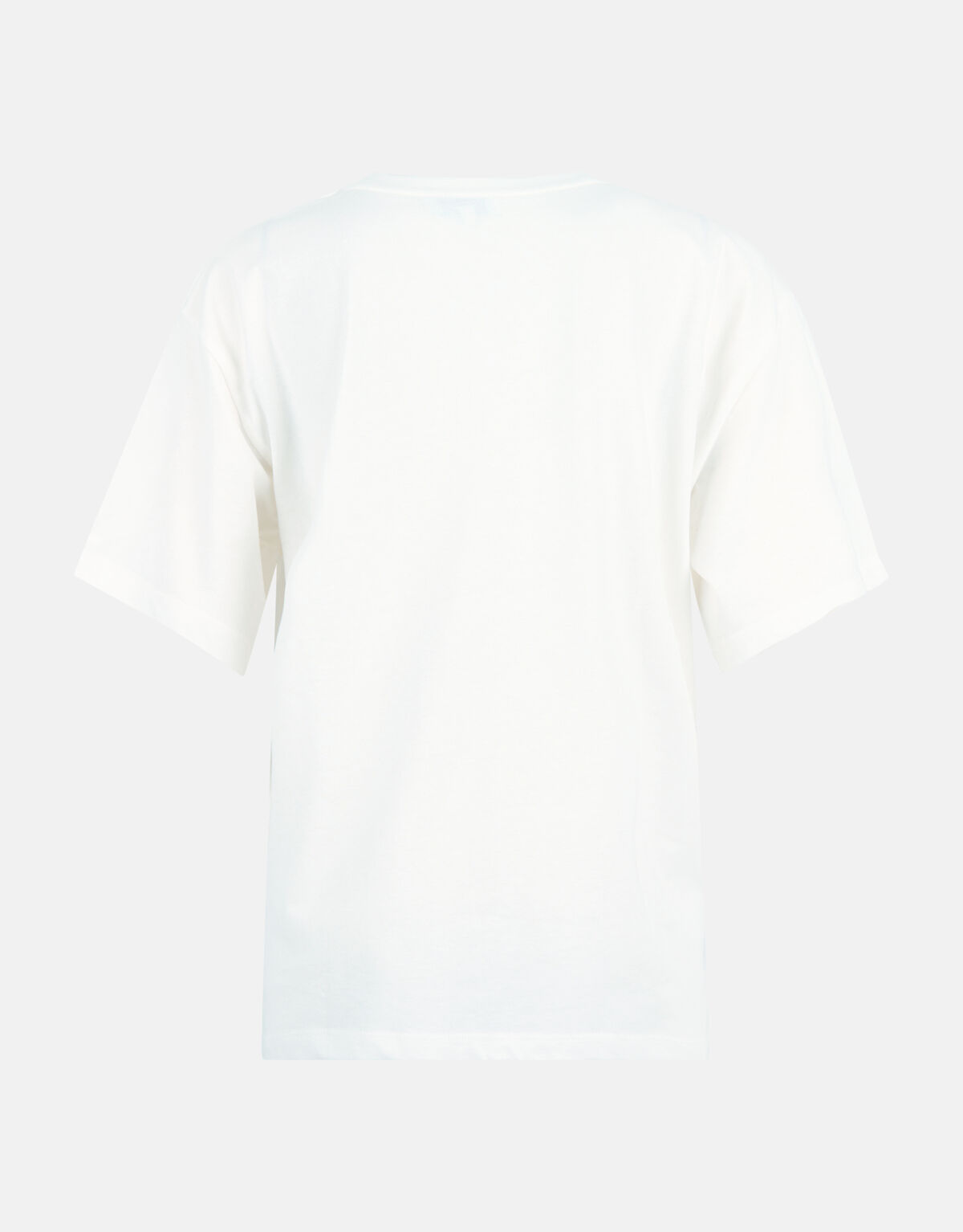 Smiley Artwork T-shirt Wit SHOEBY WOMEN