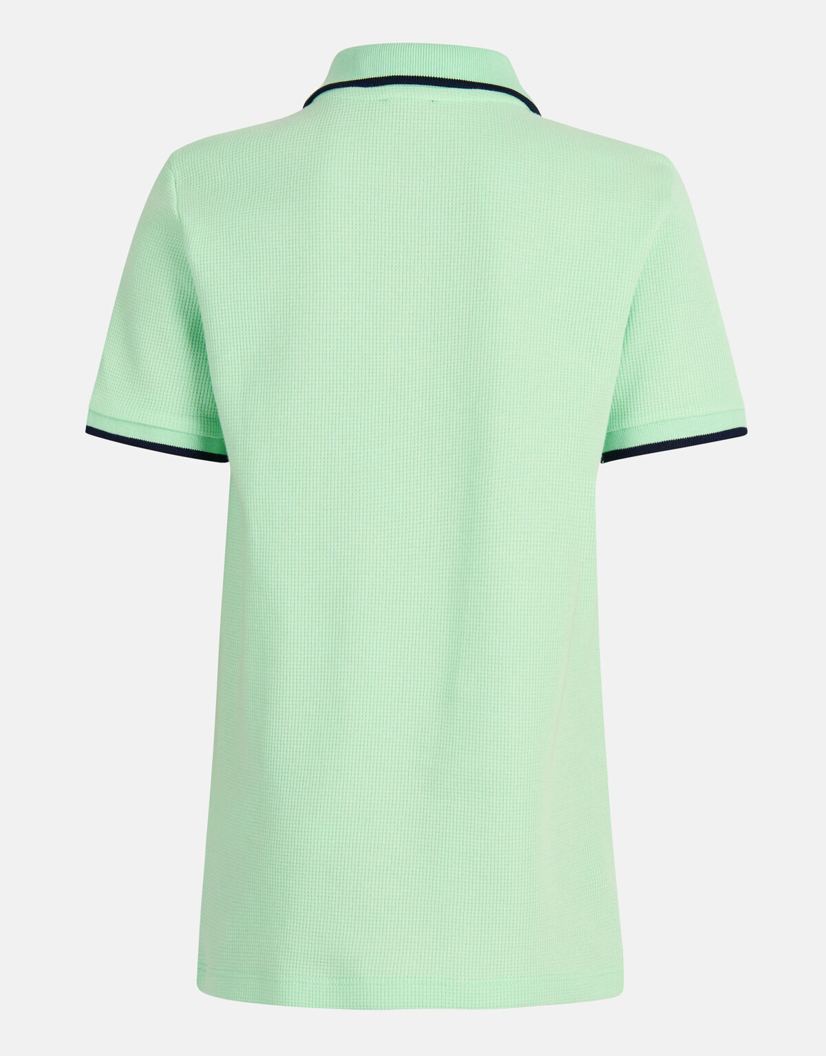 Struktur Zipper Polo Hellgrün SHOEBY BOYS