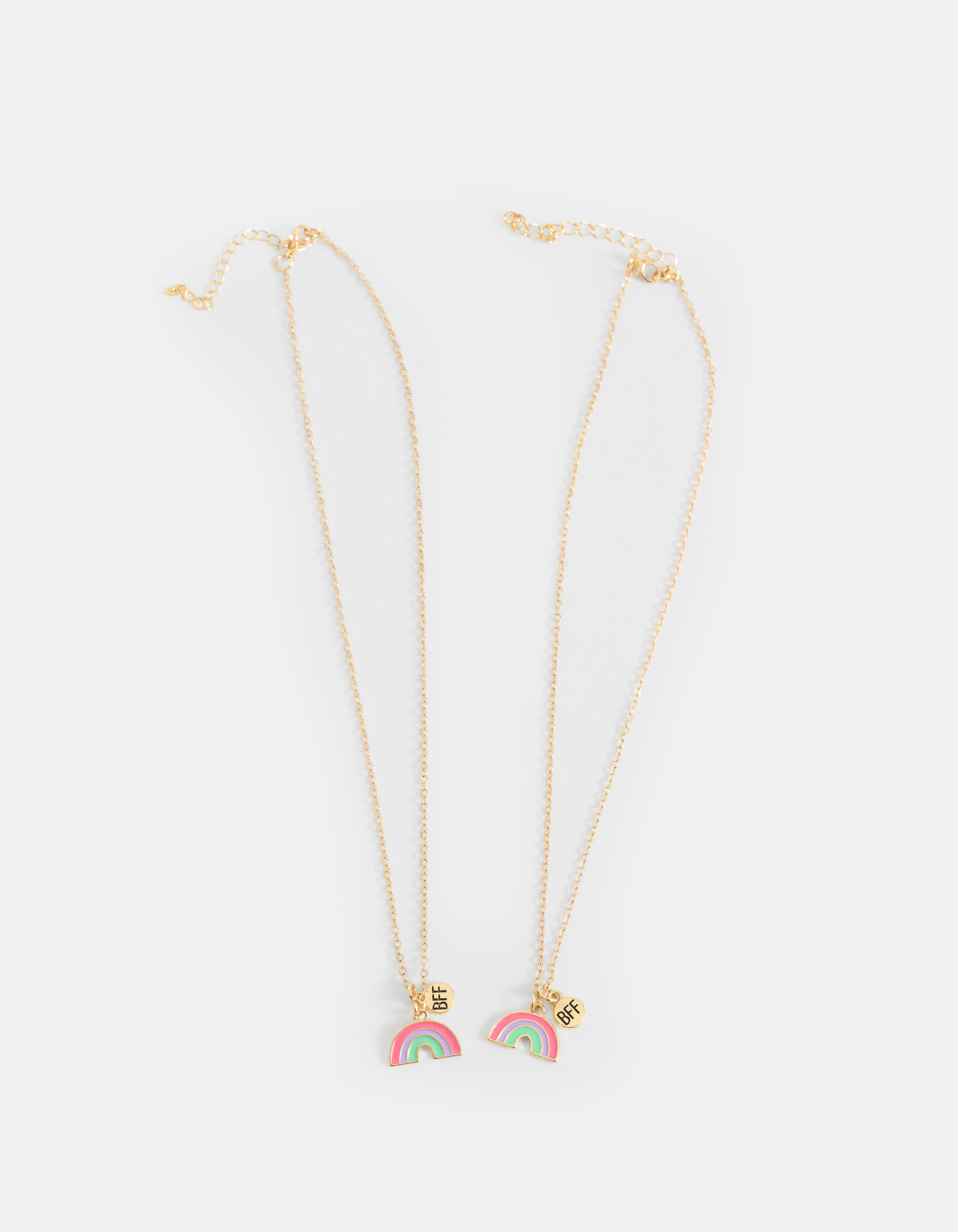 BFF Regenbogen-Halsketten-Set SHOEBY ACCESSOIRES