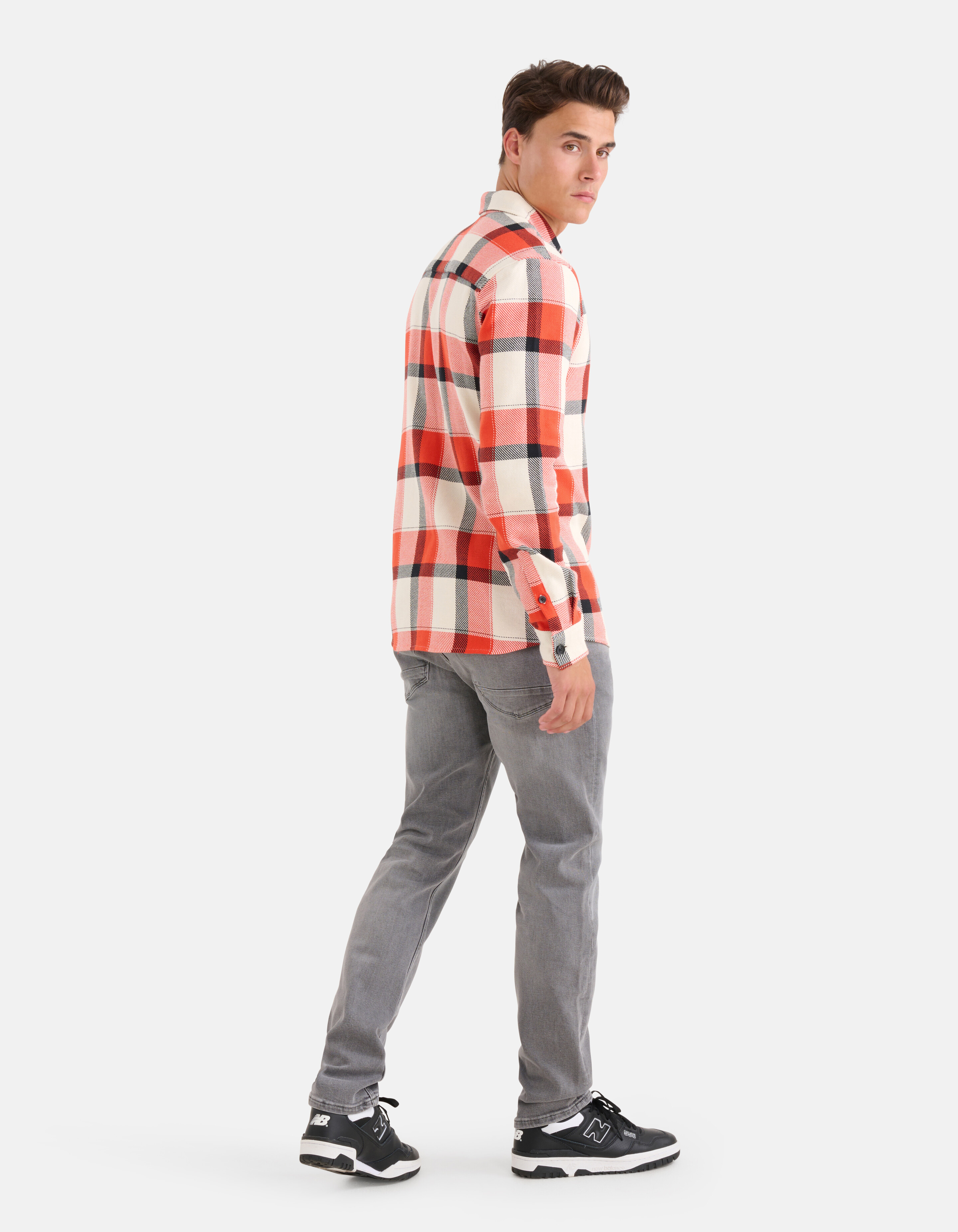 Kariertes Hemd Rot SHOEBY MEN