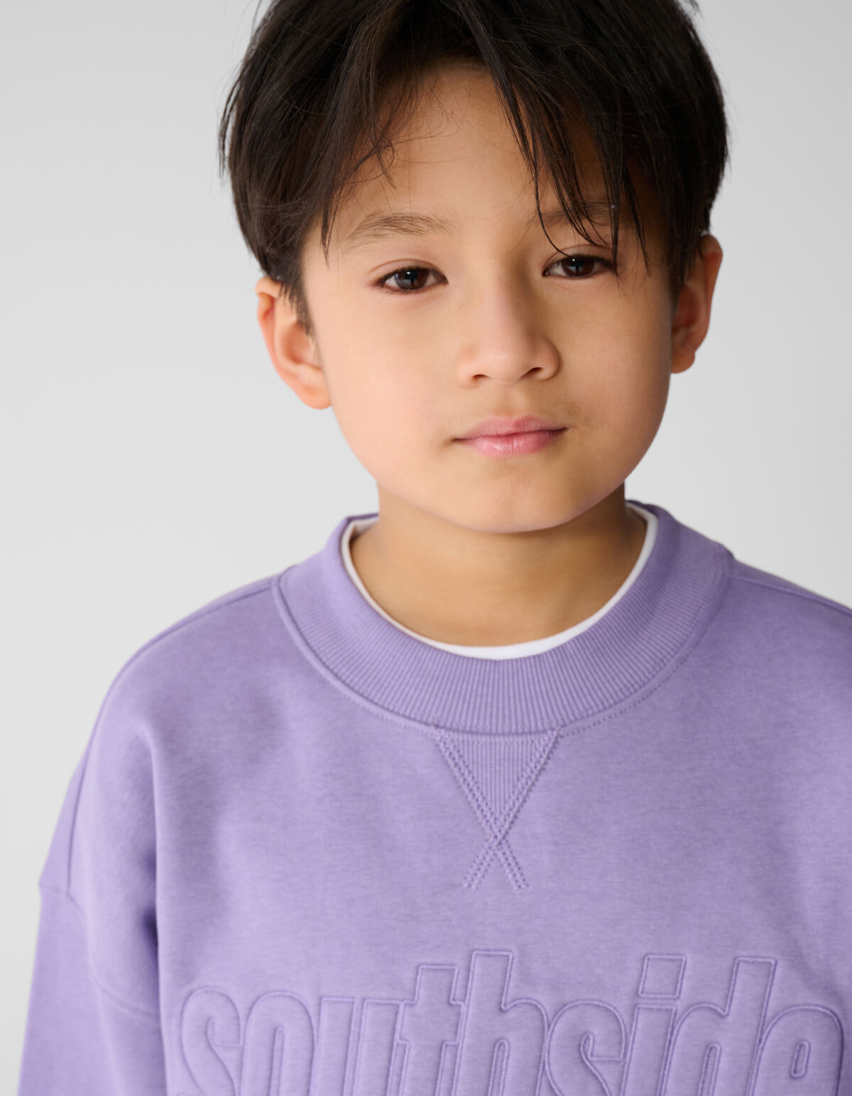 Southside Artwork Sweater Hellviolett SHOEBY BOYS