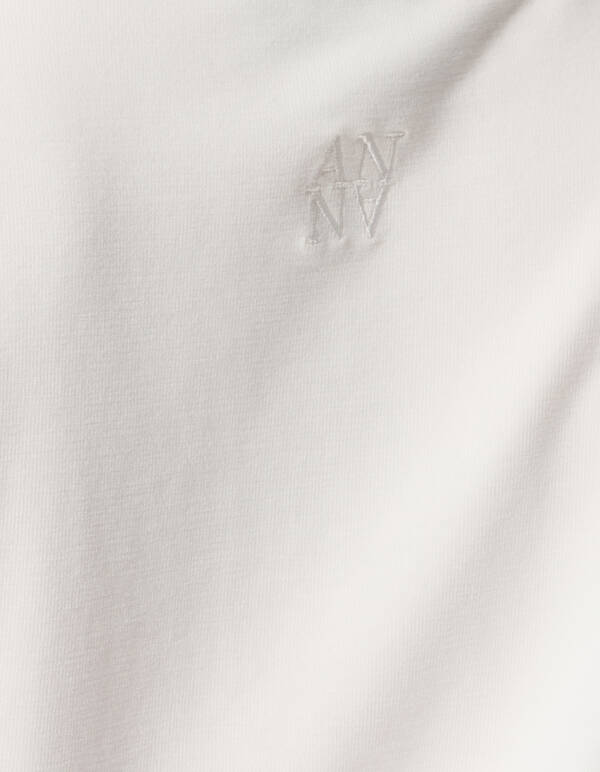 Basic T-Shirt Wei&szlig; By Anna SHOEBY WOMEN