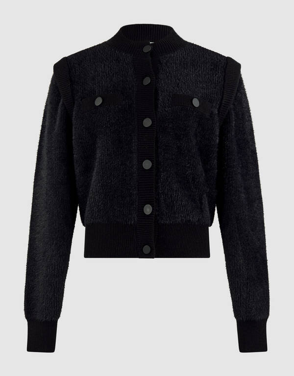 Knopfweste Schwarz von Mieke SHOEBY WOMEN