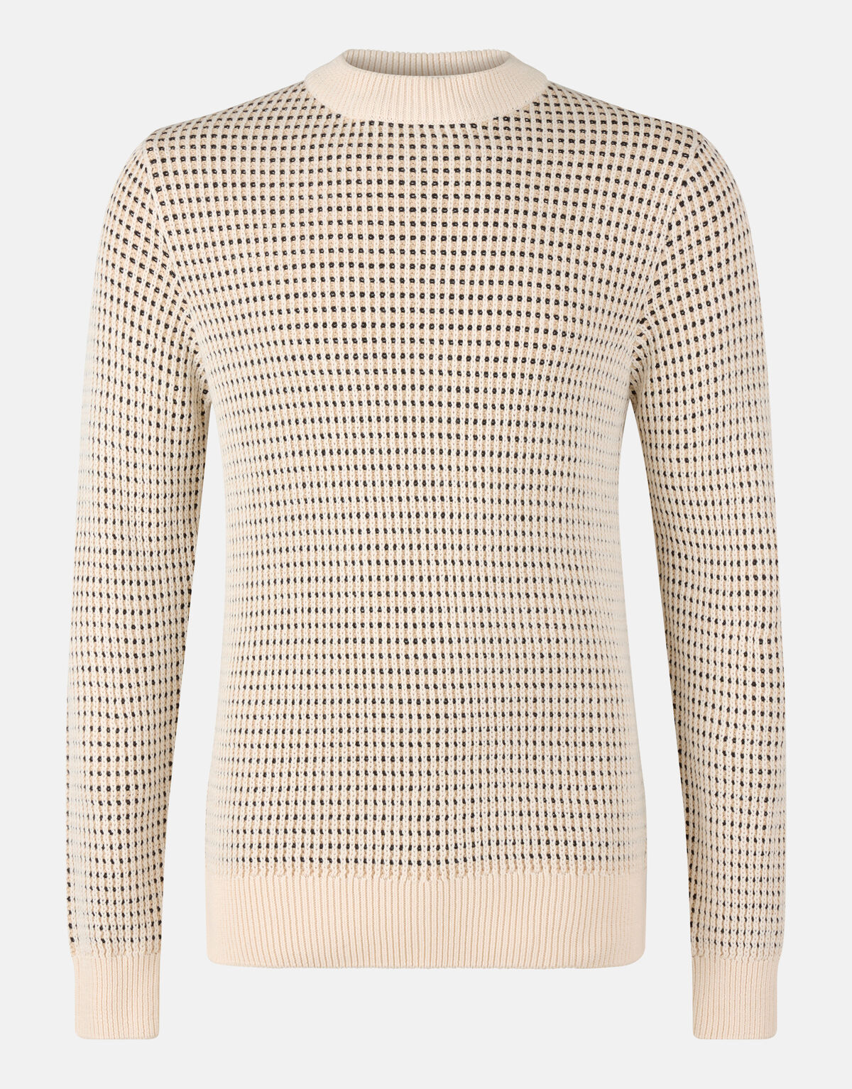 Feinstrickpullover Beige SHOEBY MEN